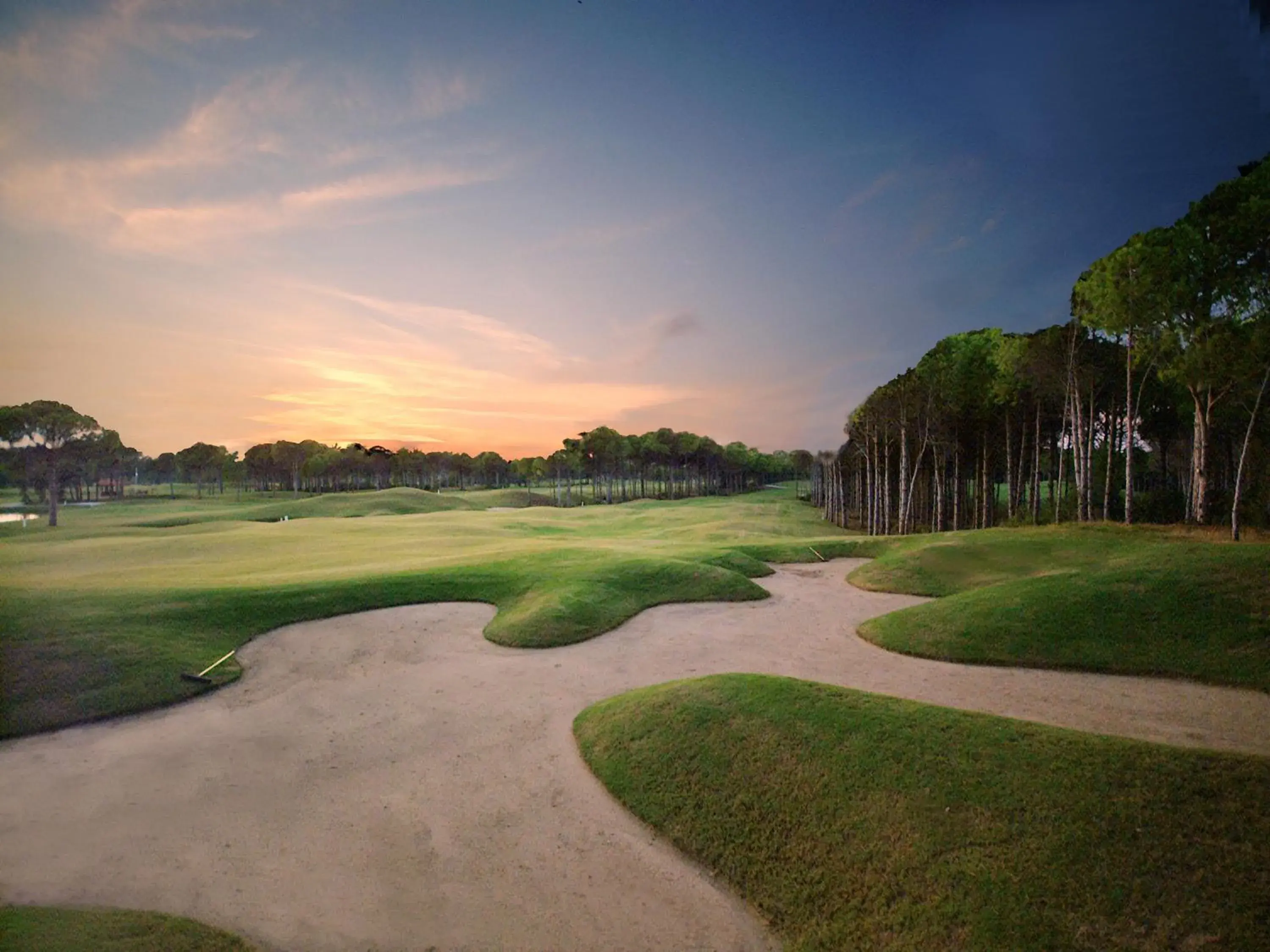 Golfcourse in Sueno Hotels