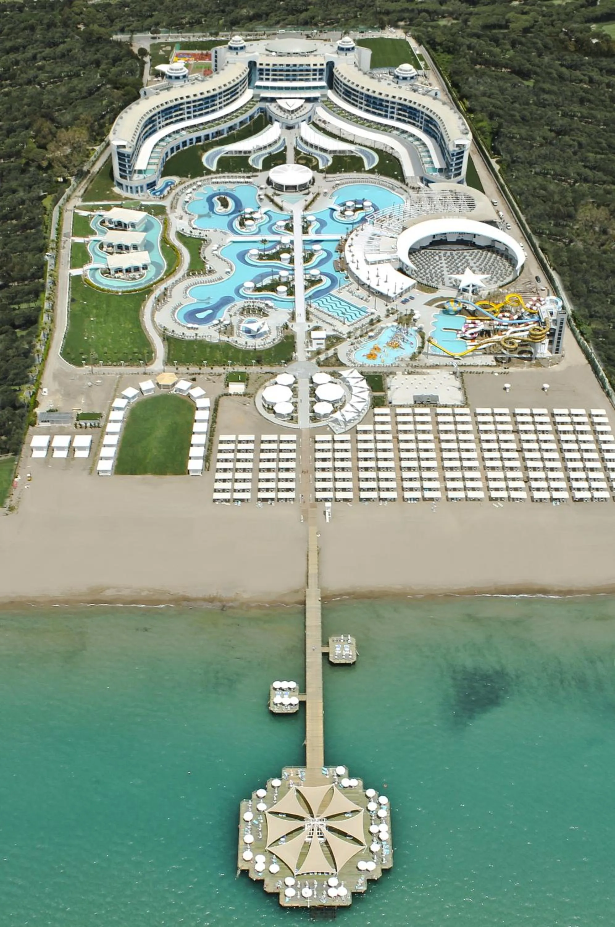 Bird's eye view in Sueno Hotels Deluxe Belek