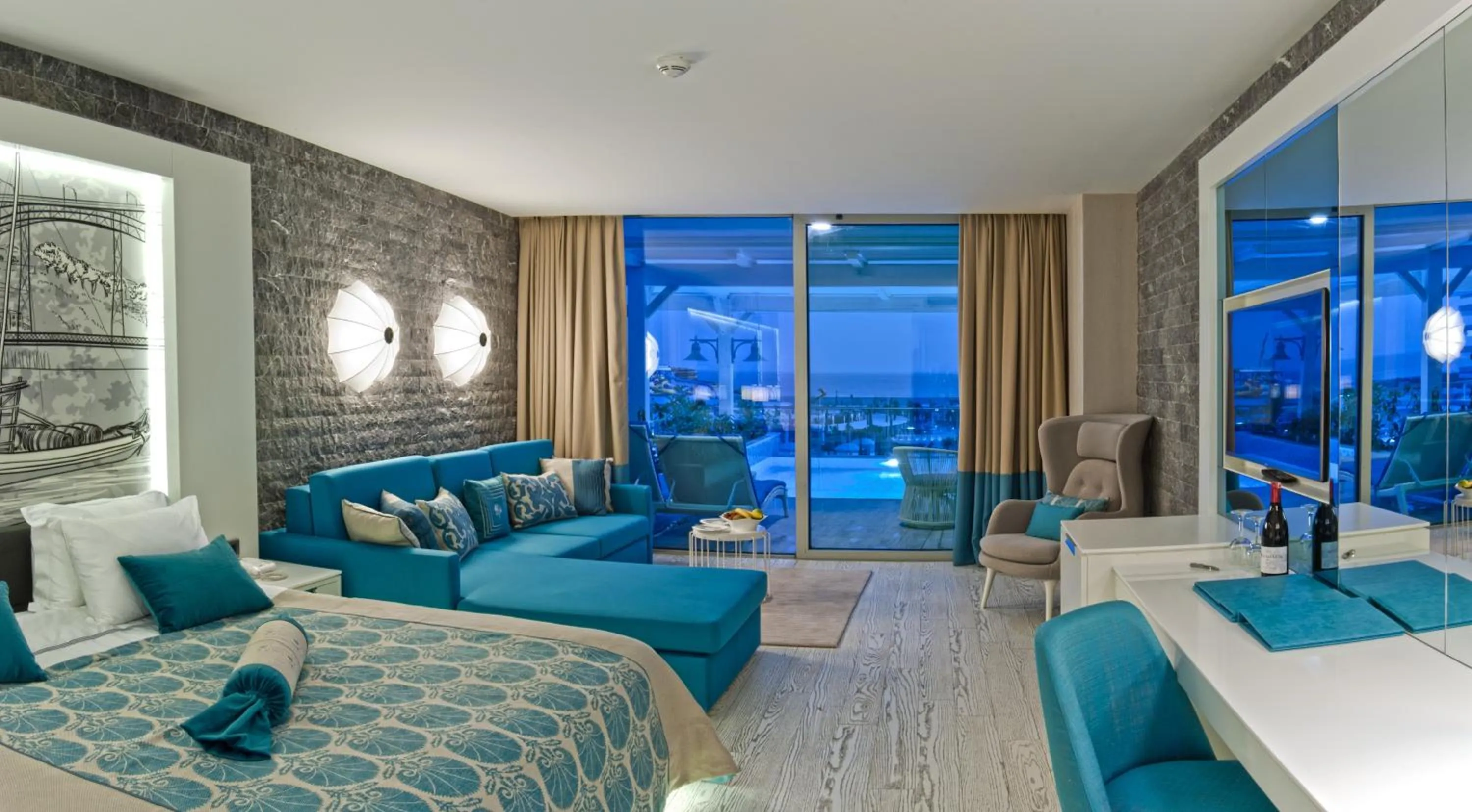 Photo of the whole room in Sueno Hotels Deluxe Belek