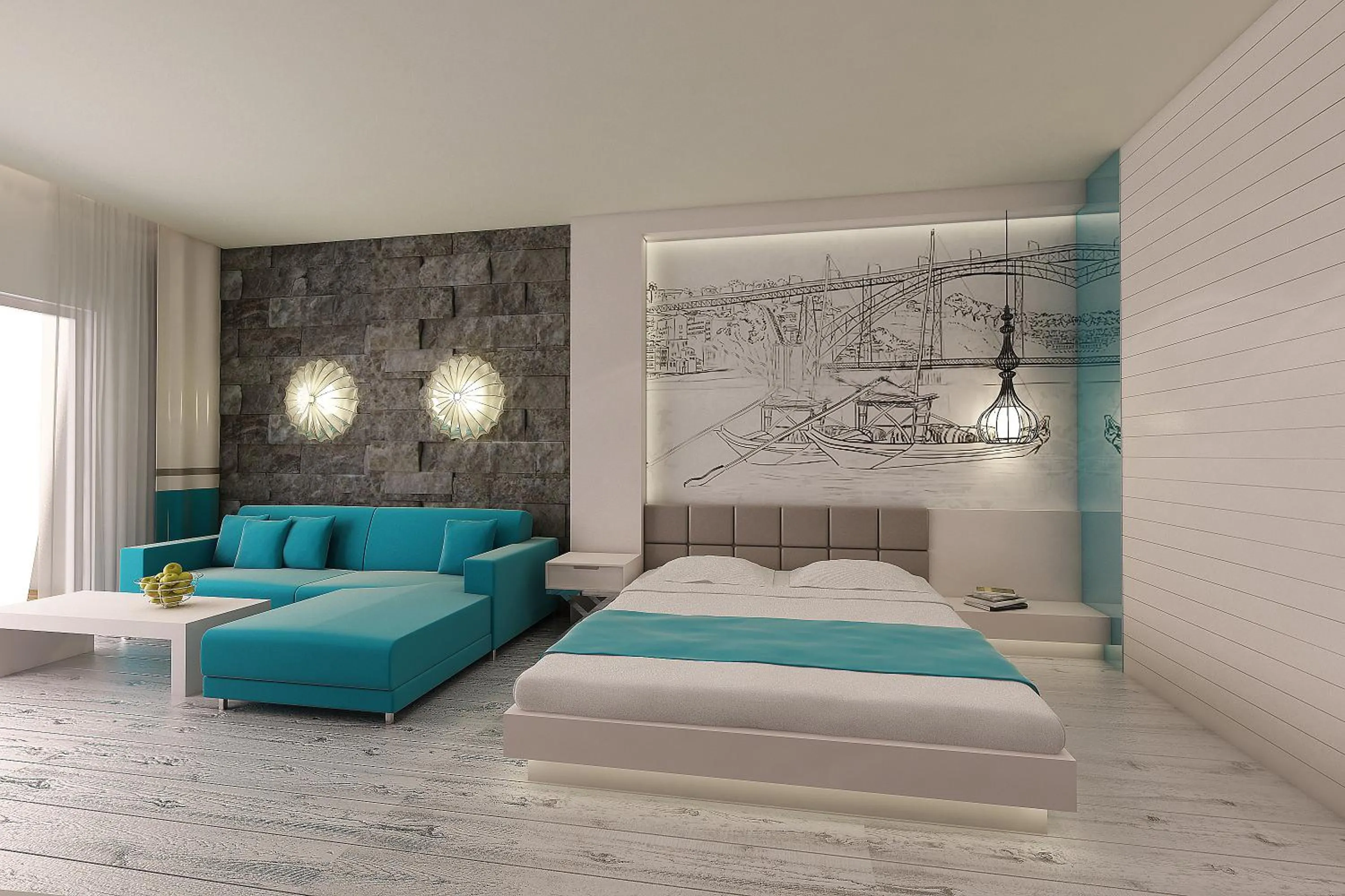 Photo of the whole room, Bed in Sueno Hotels Deluxe Belek