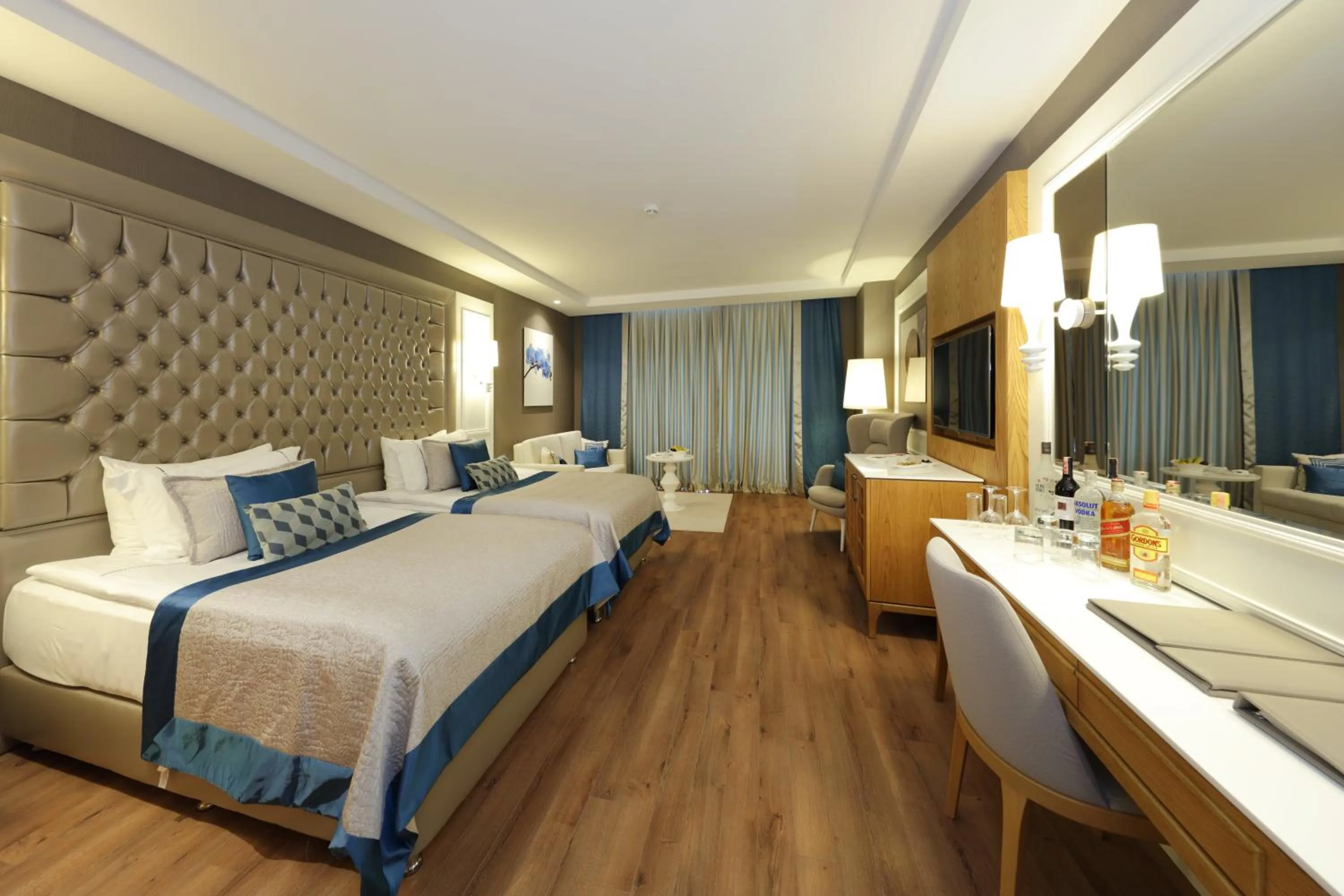 Photo of the whole room, Bed in Sueno Hotels Deluxe Belek