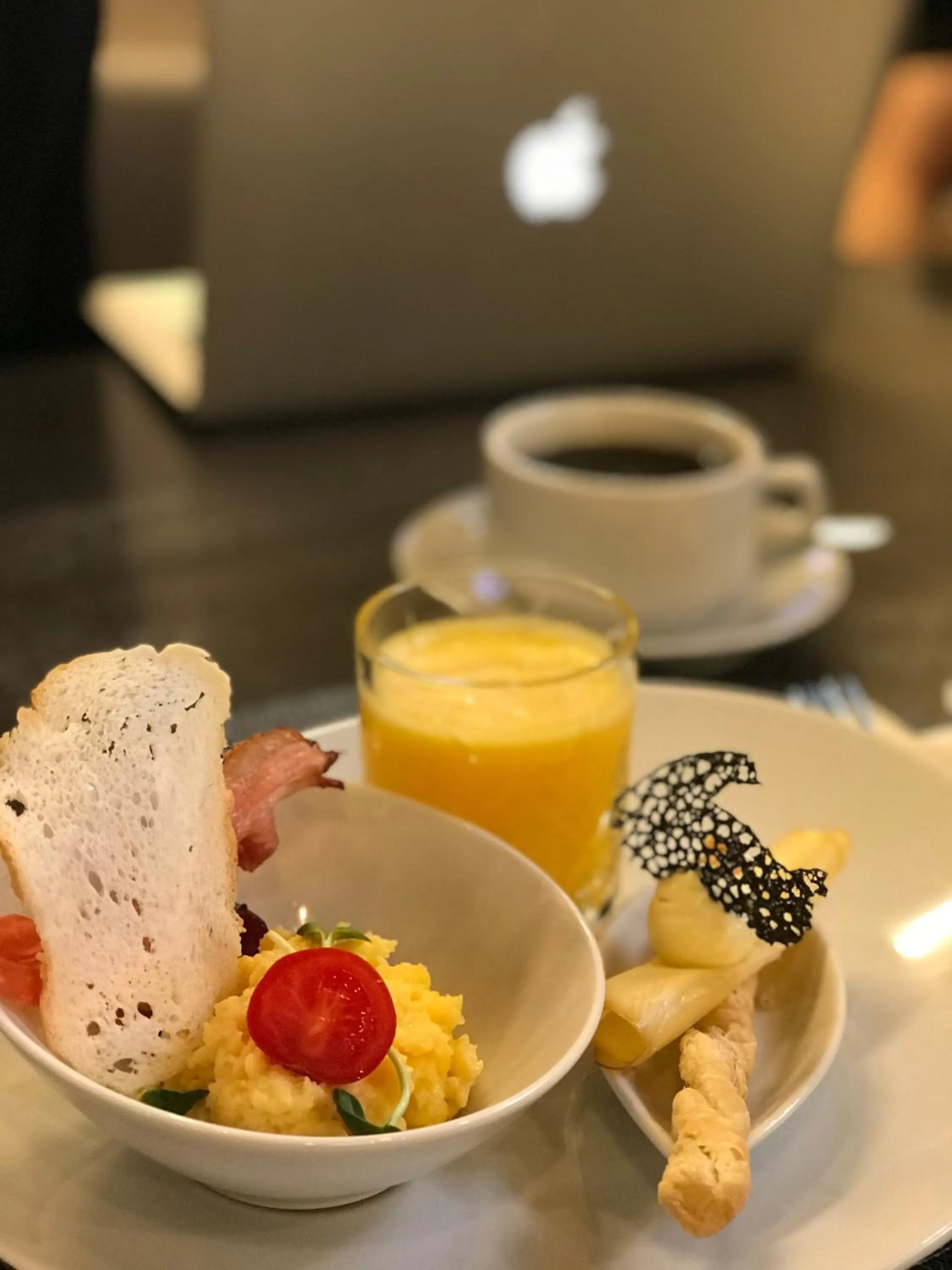 Continental breakfast in Kiev 365 Park Hotel