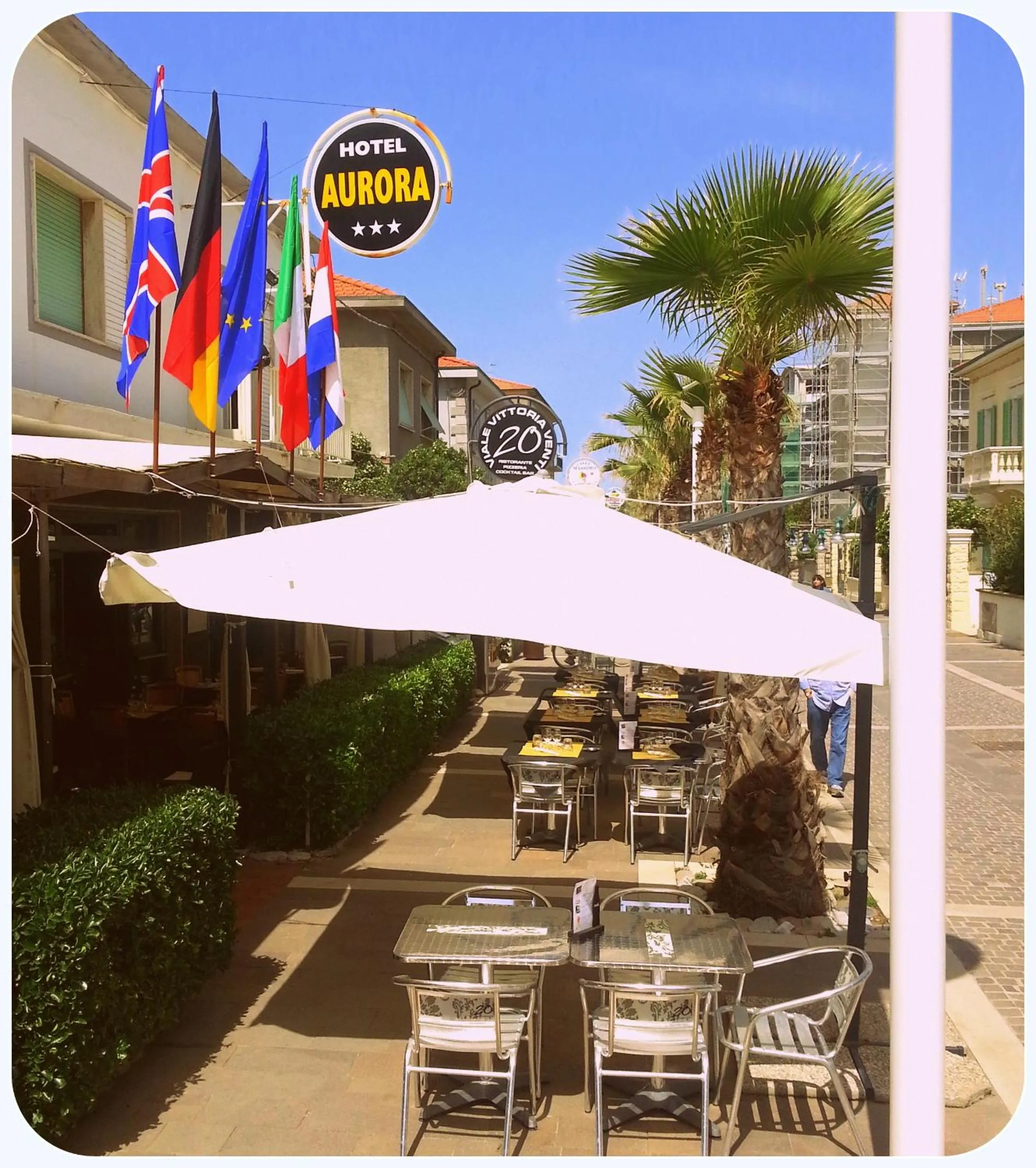 Property building in Hotel Aurora