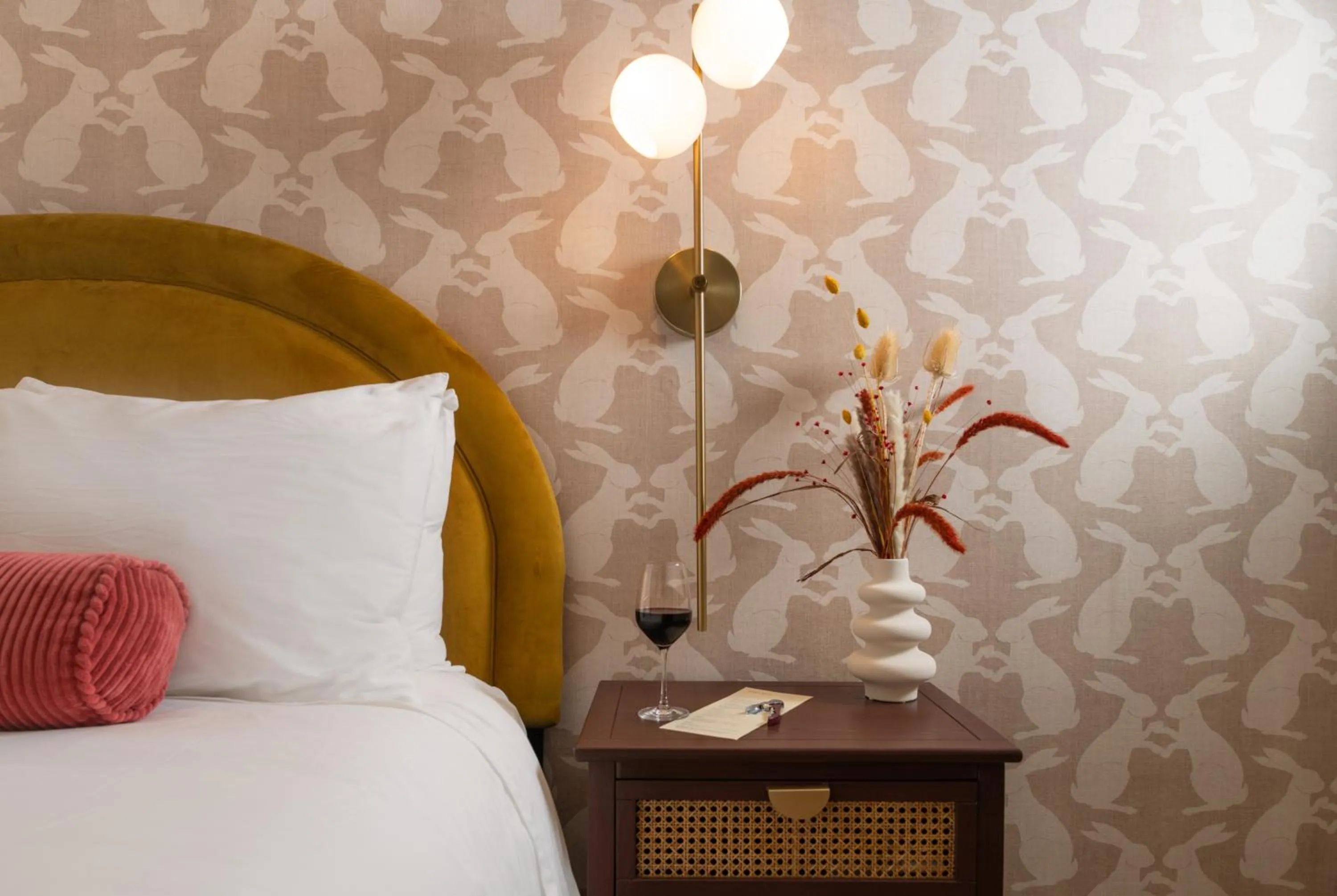 Bed in Petit Soleil - Bed, Breakfast and Bar