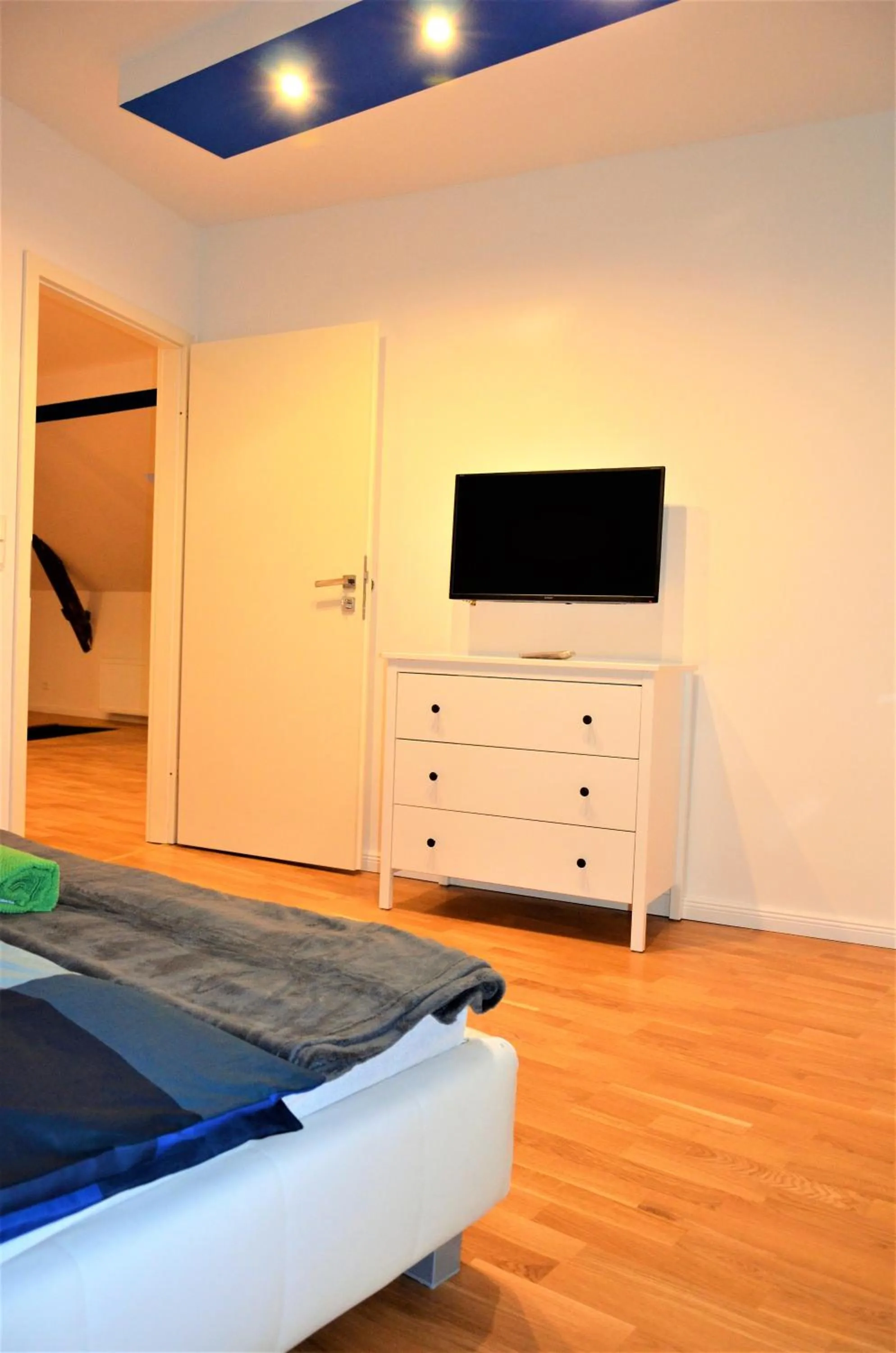 TV and multimedia, Bed in Apartments Am Werdersee