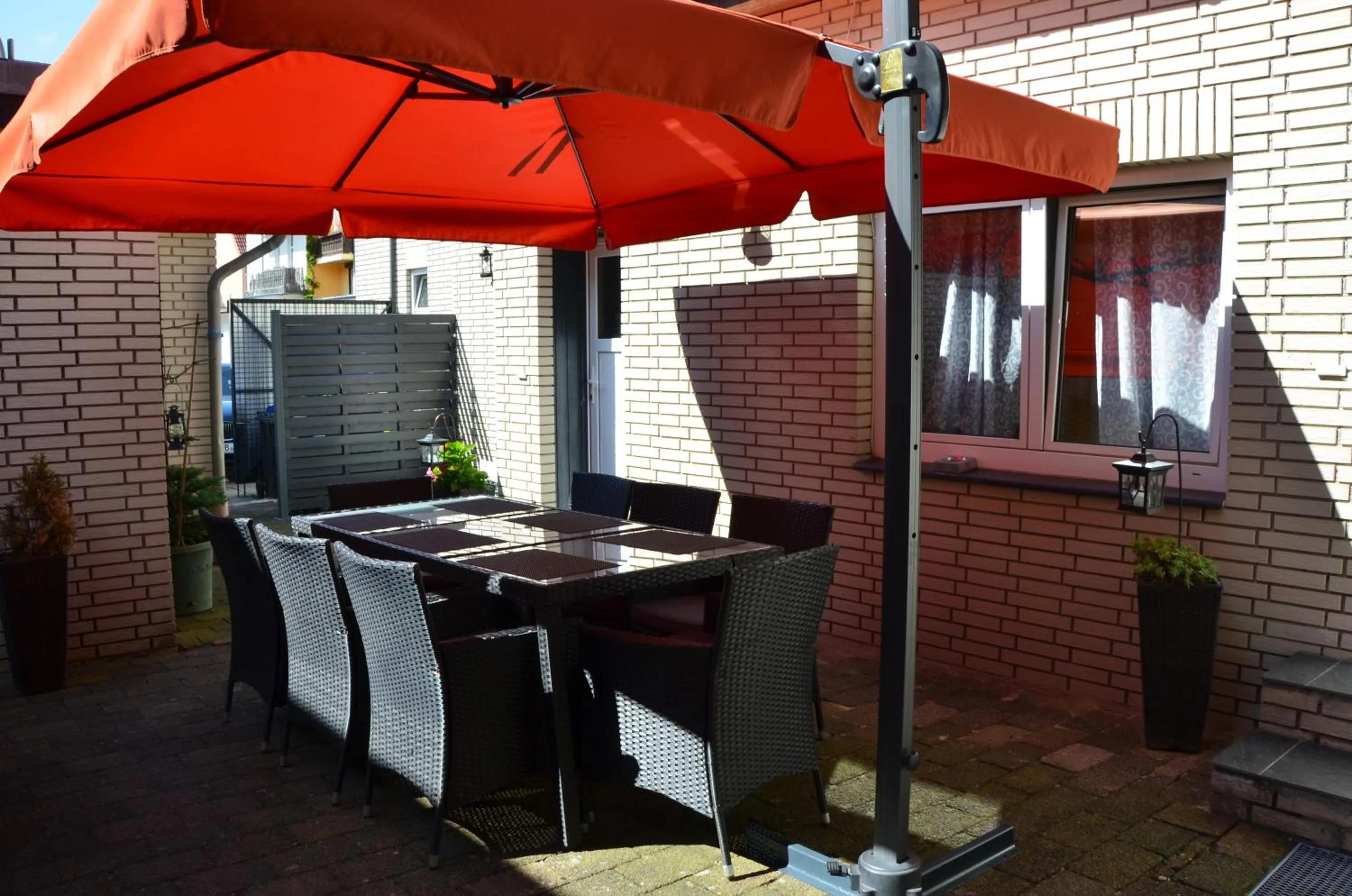 Patio in Apartments Am Werdersee