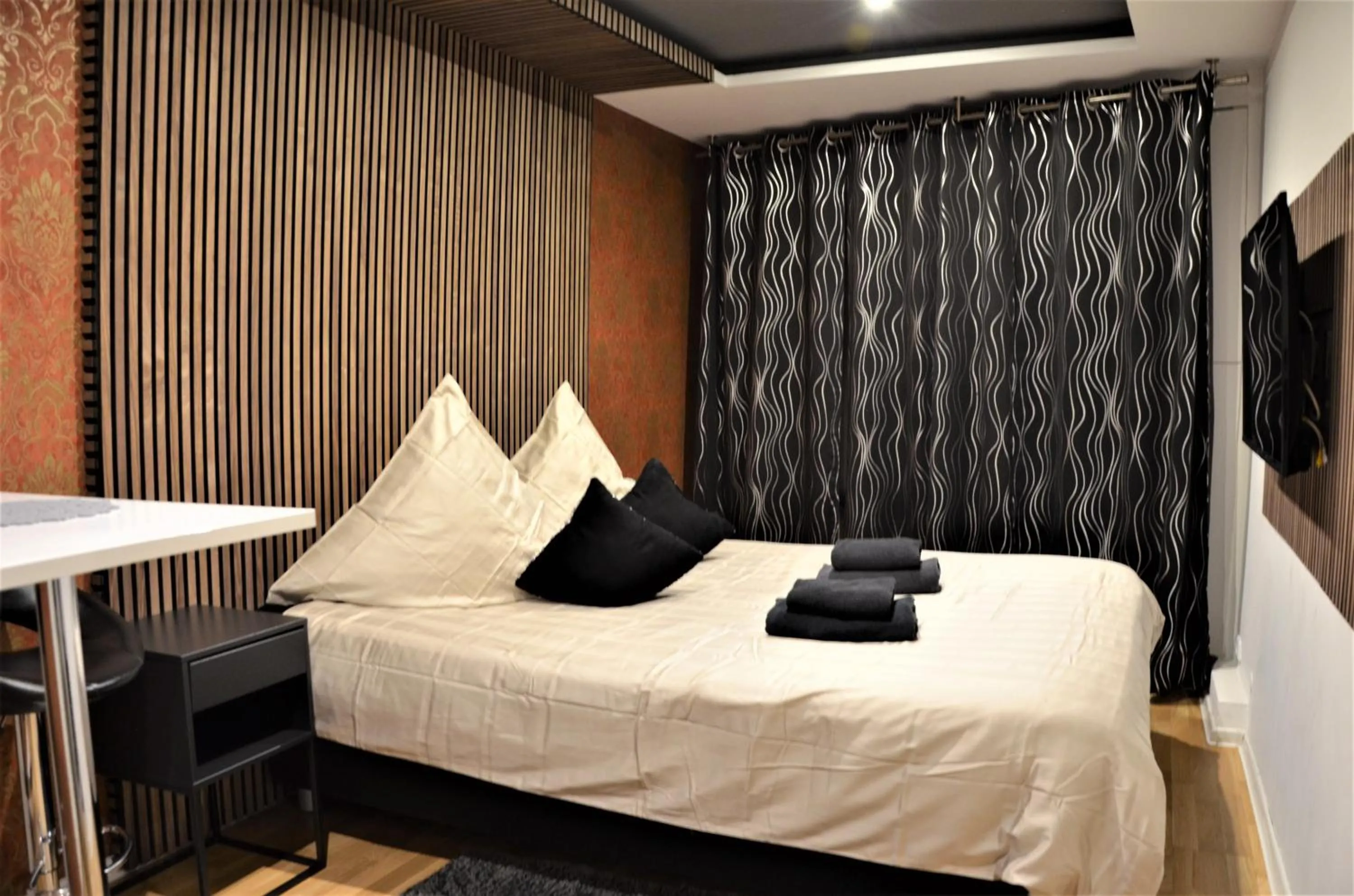 Bed in Apartments Am Werdersee