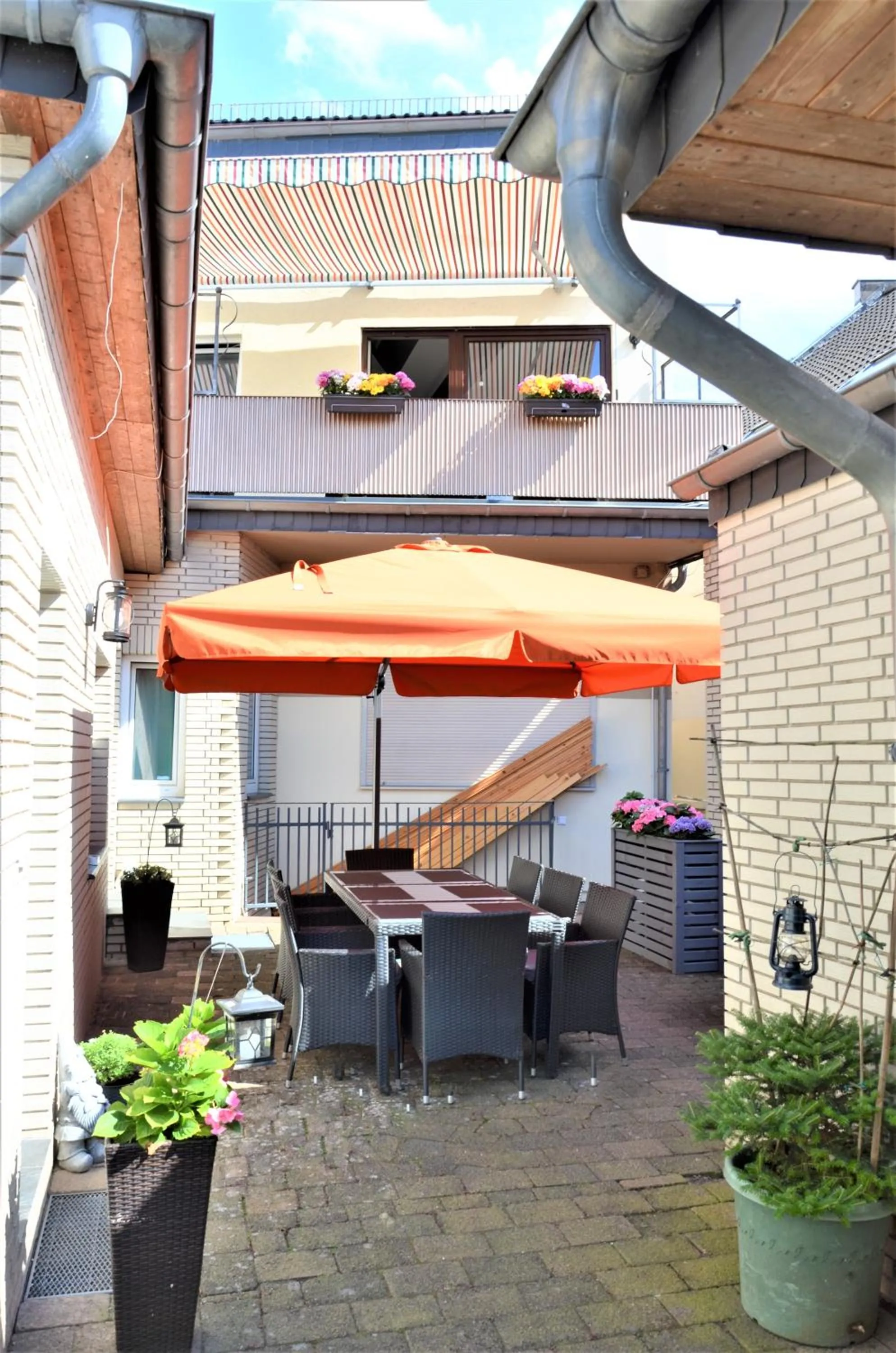 Patio in Apartments Am Werdersee