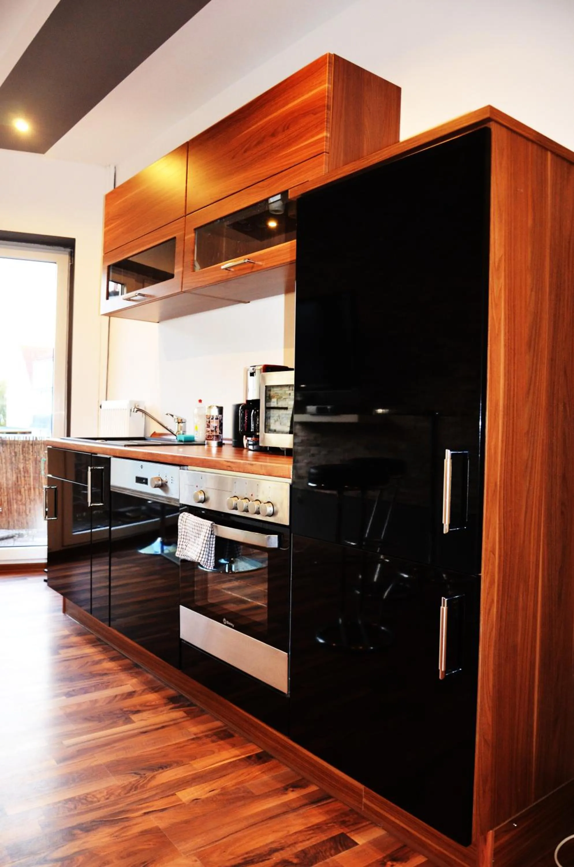 Kitchen or kitchenette in Apartments Am Werdersee