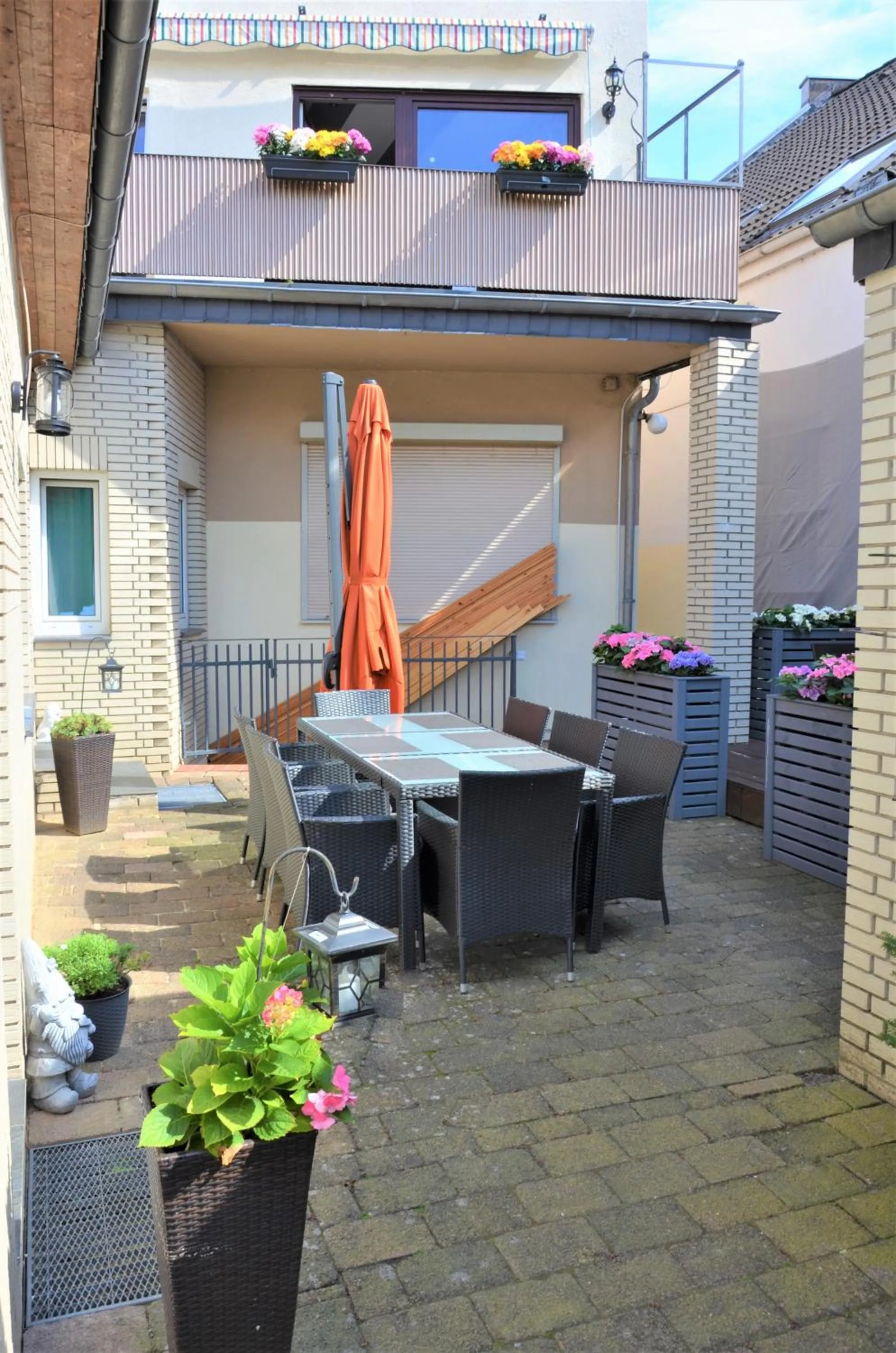 Patio in Apartments Am Werdersee
