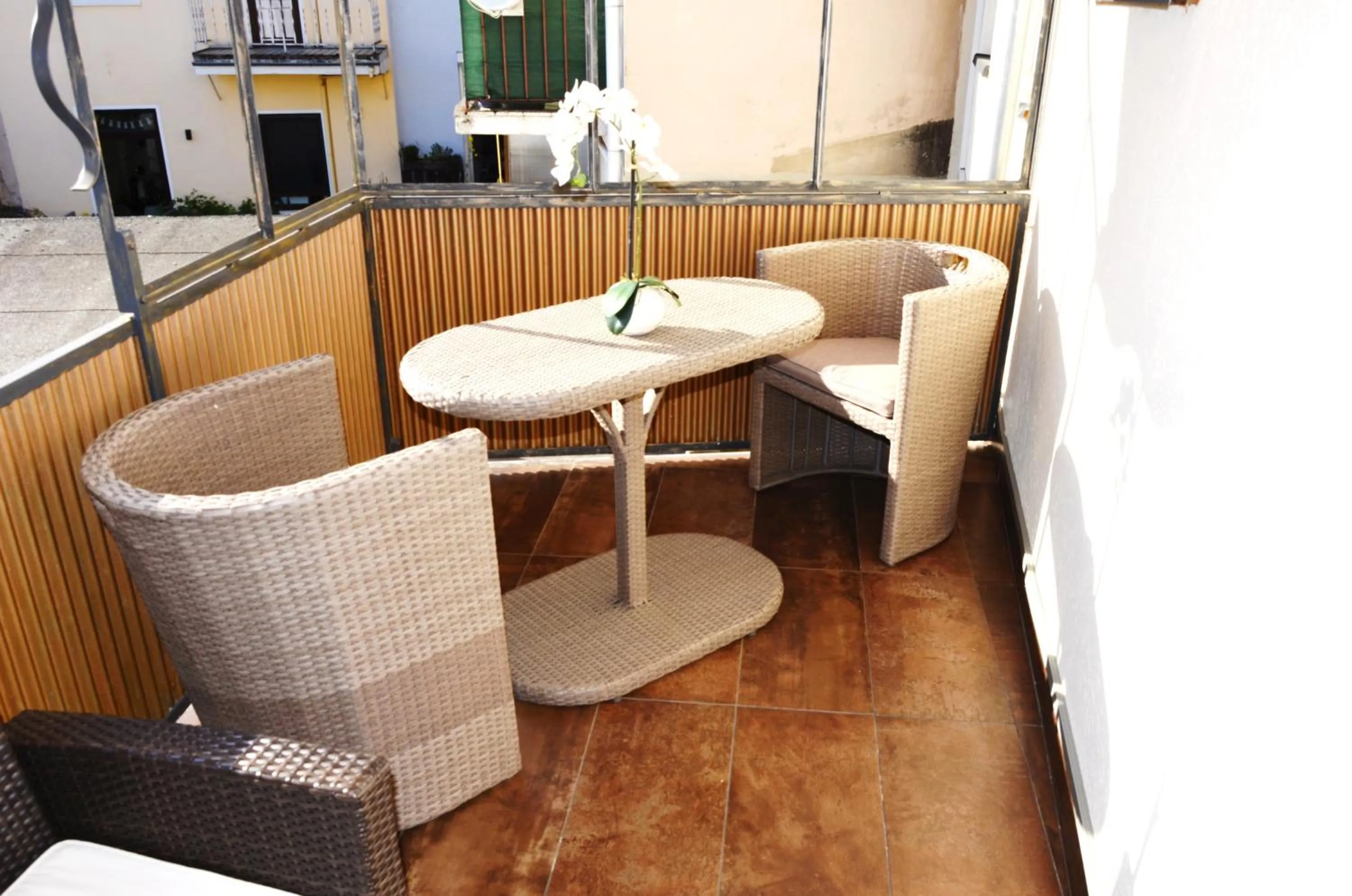 Balcony/Terrace in Apartments Am Werdersee