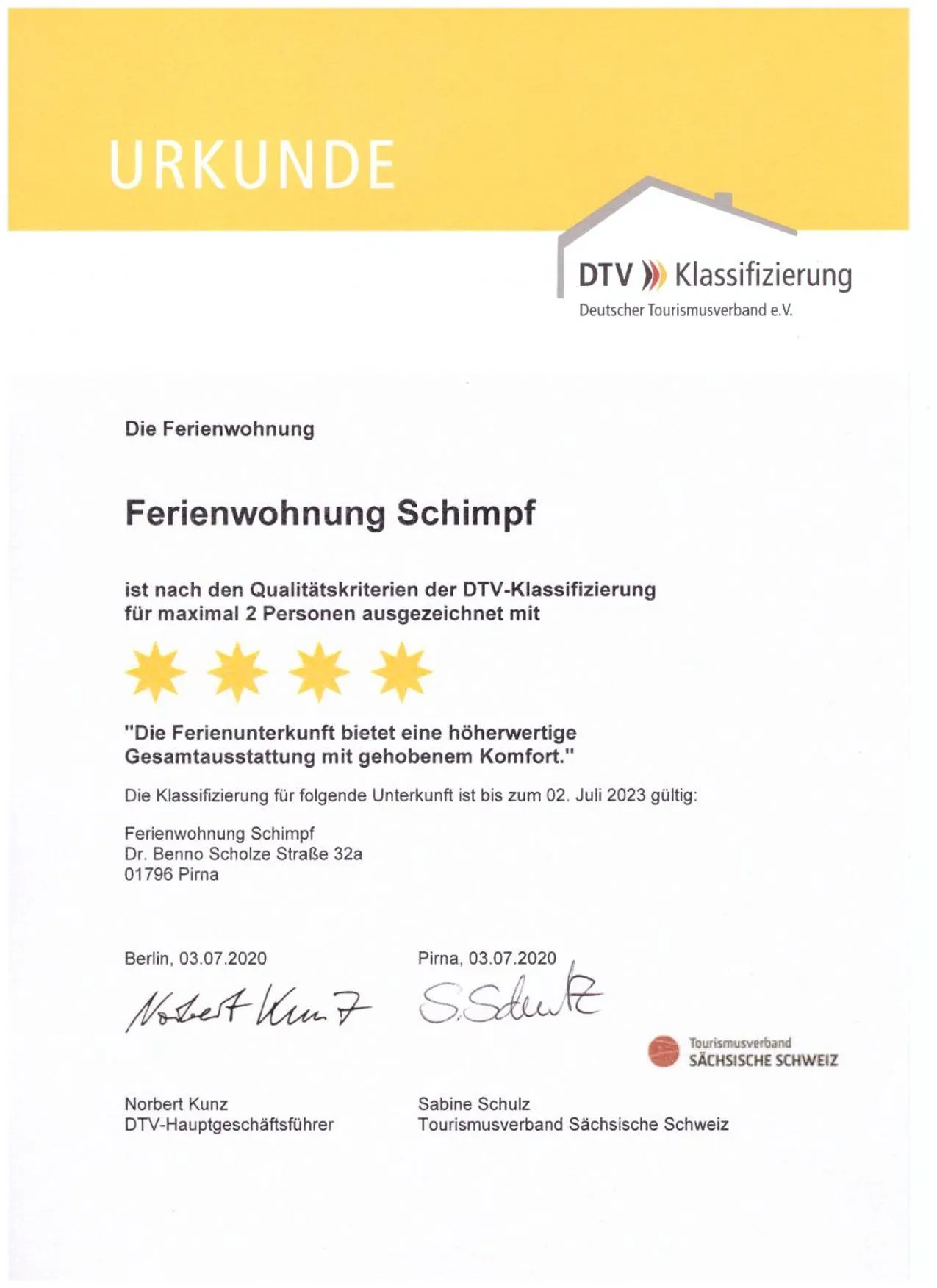 Fewo Schimpf Pirna