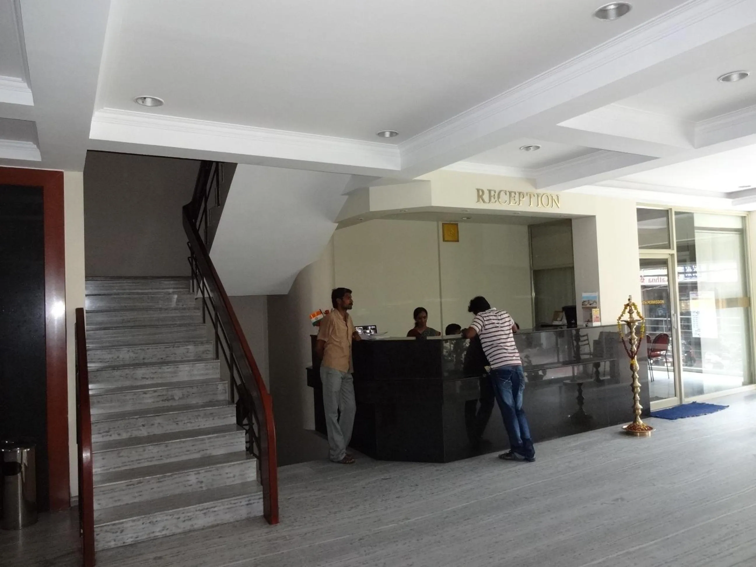 Lobby or reception in The Golden Park