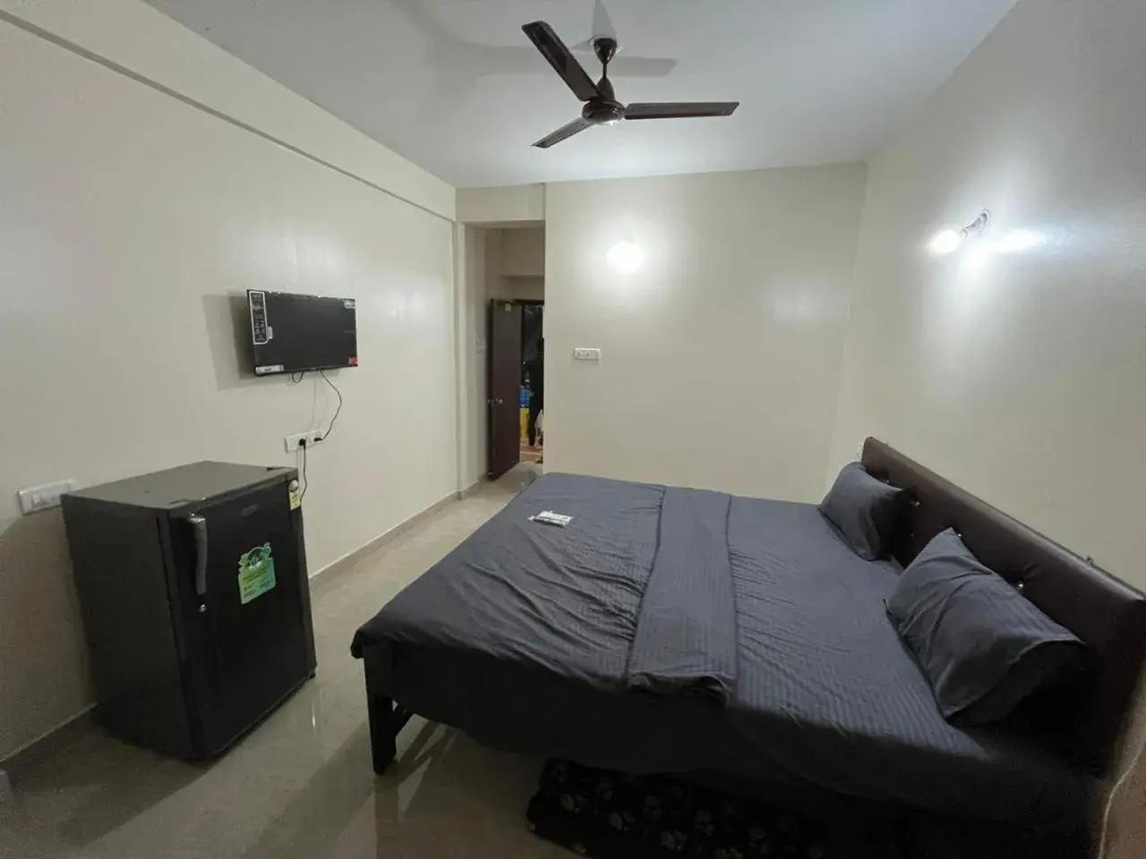 Bed in Hotel Saffron Baga Bed in Hotel Saffron Baga