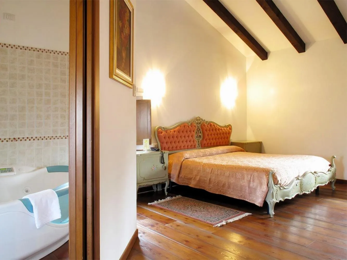 Bedroom, Bed in Agriturismo il Vagabondo