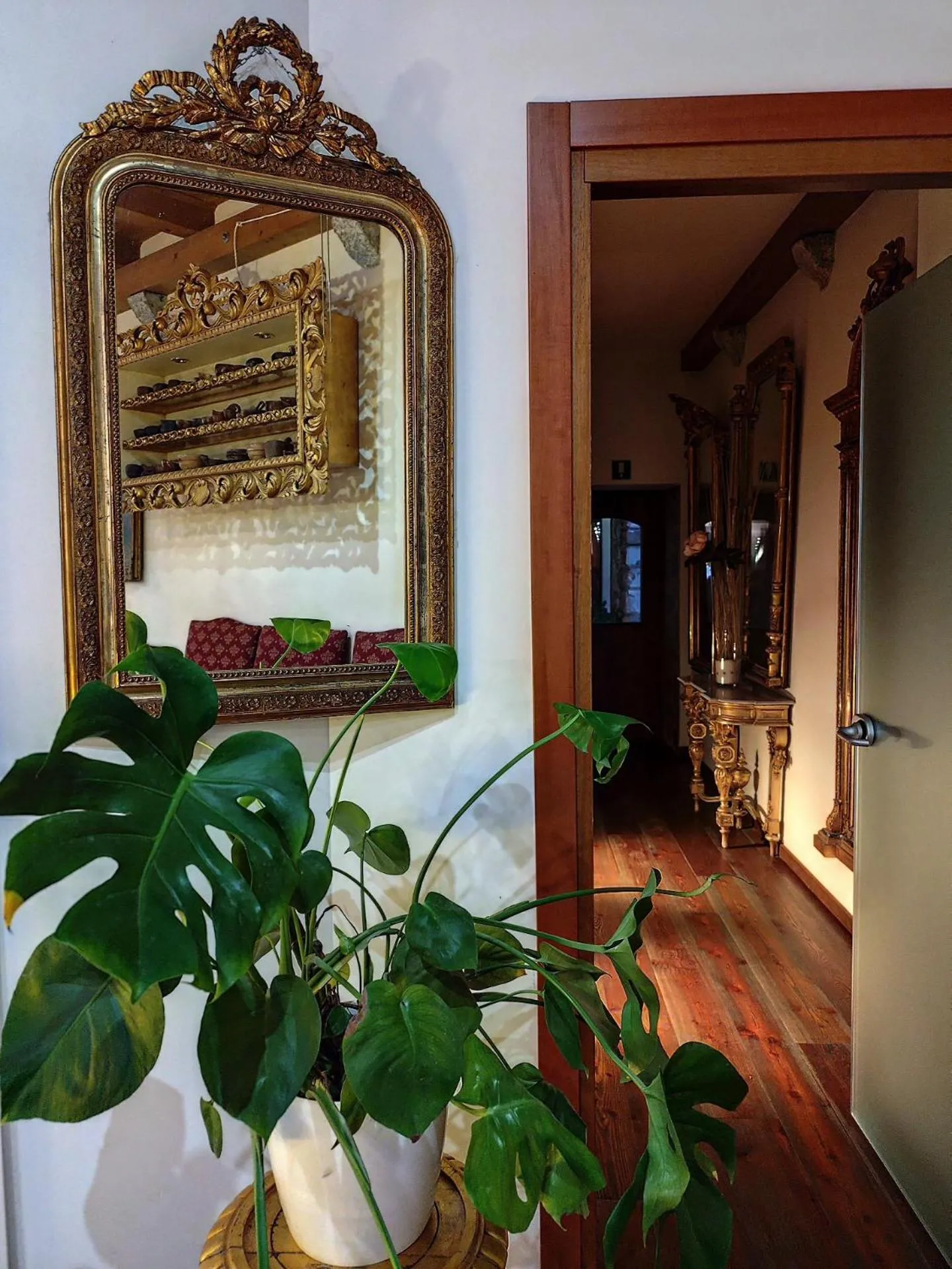 Lobby or reception in Agriturismo il Vagabondo