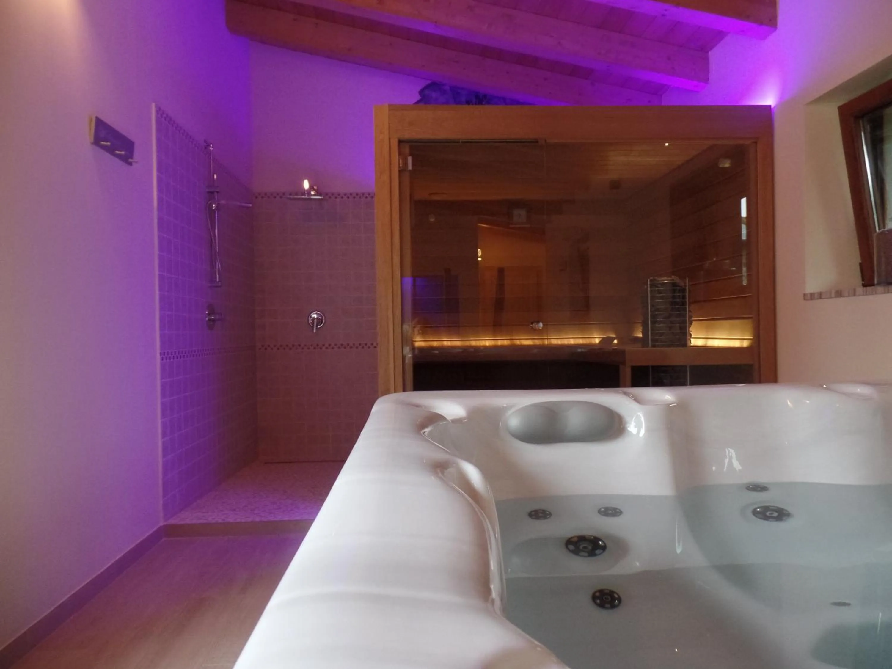Hot Tub in Agriturismo il Vagabondo