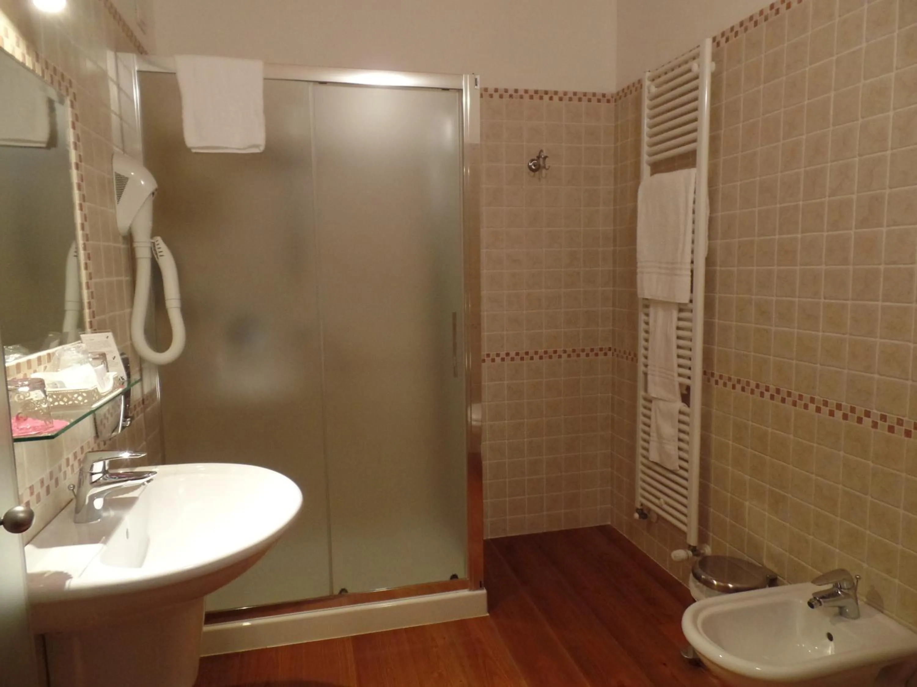 Bathroom in Agriturismo il Vagabondo