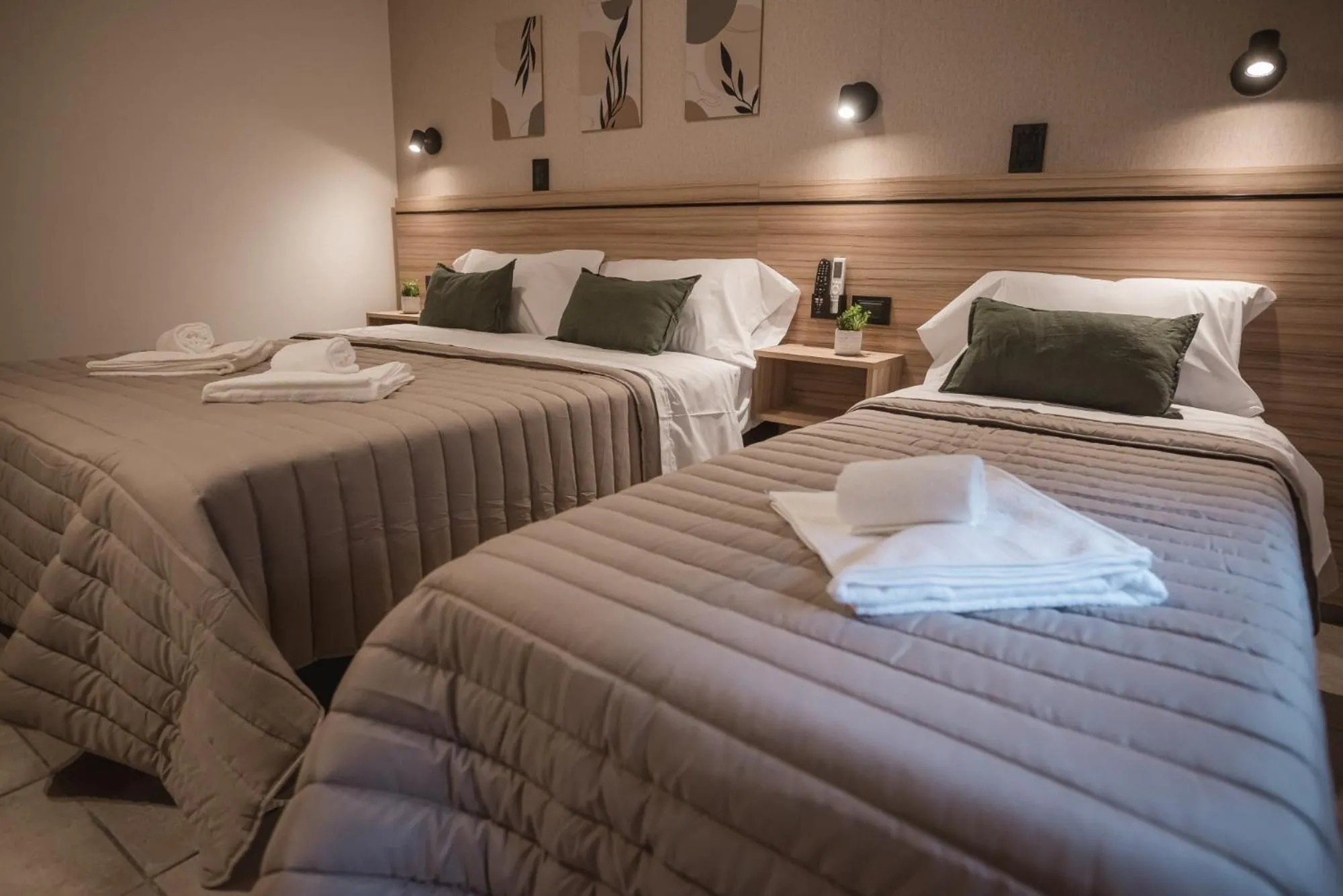 Bed in Hotel Libertad
