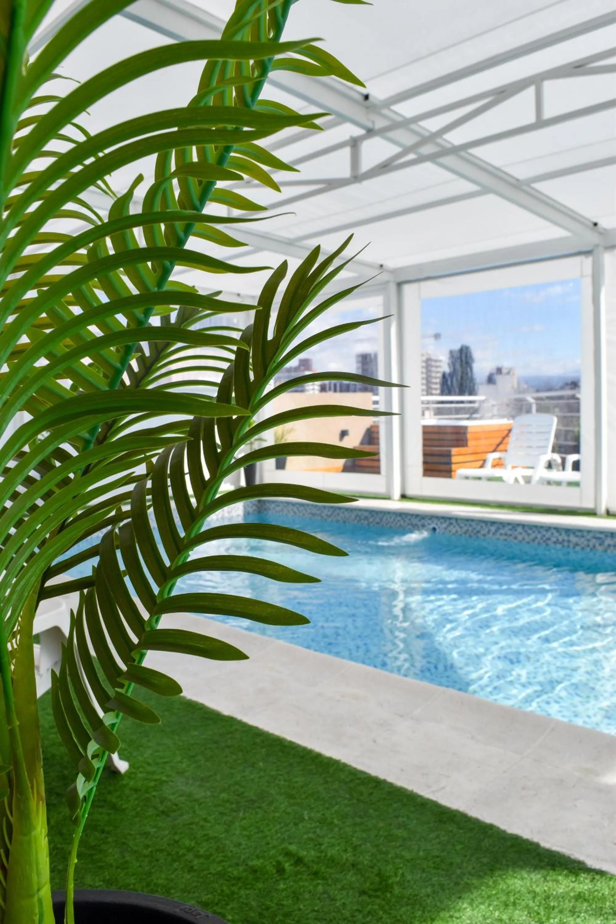 Swimming pool in Hotel Libertad