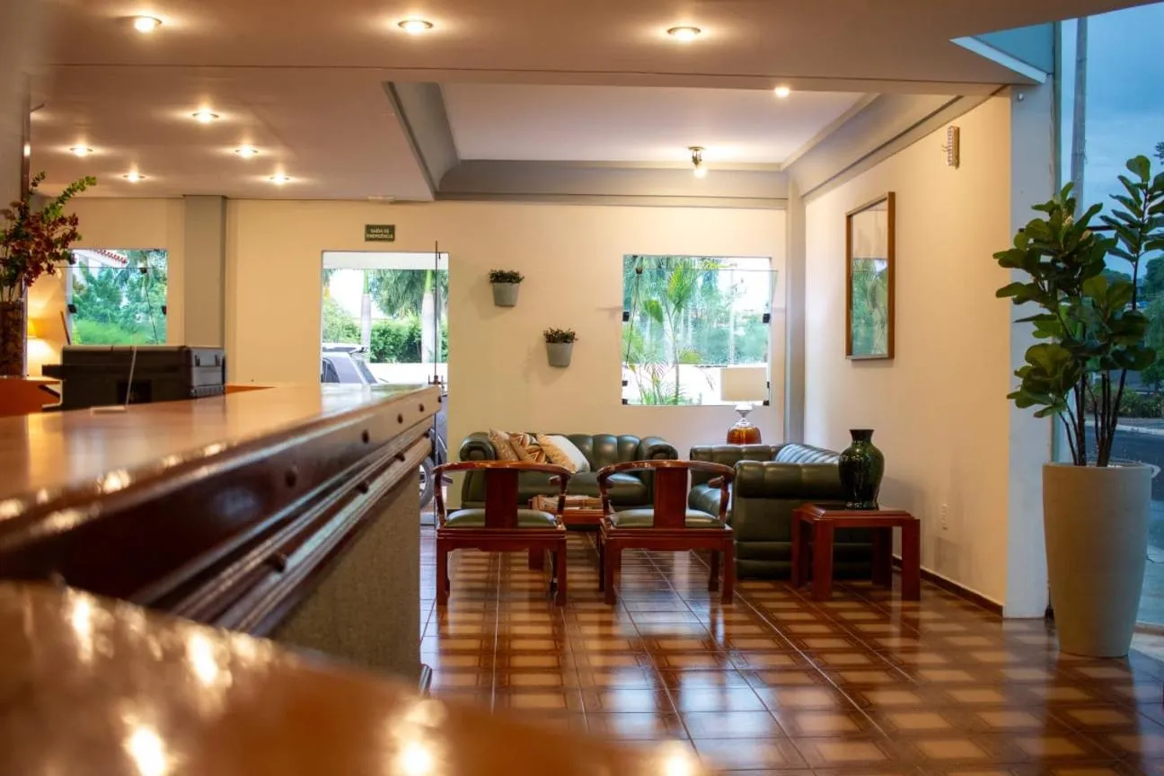 Lobby or reception in Hotel Aurora