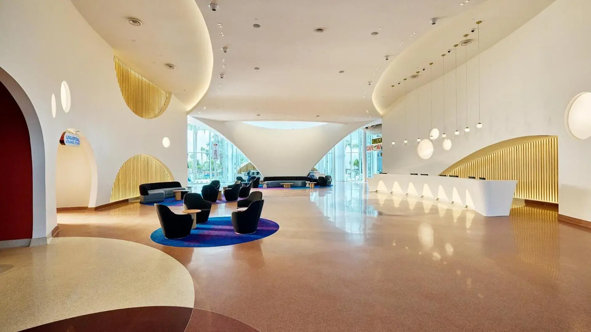 Lobby or reception in Universal's Terra Luna Resort Lobby or reception in Universal's Terra Luna Resort