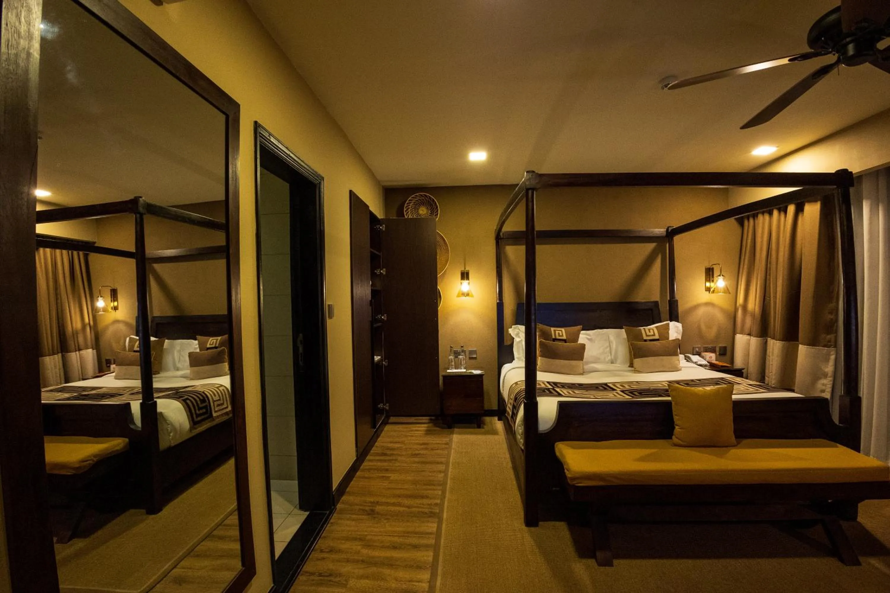Bed in Speke Resort and Conference Center