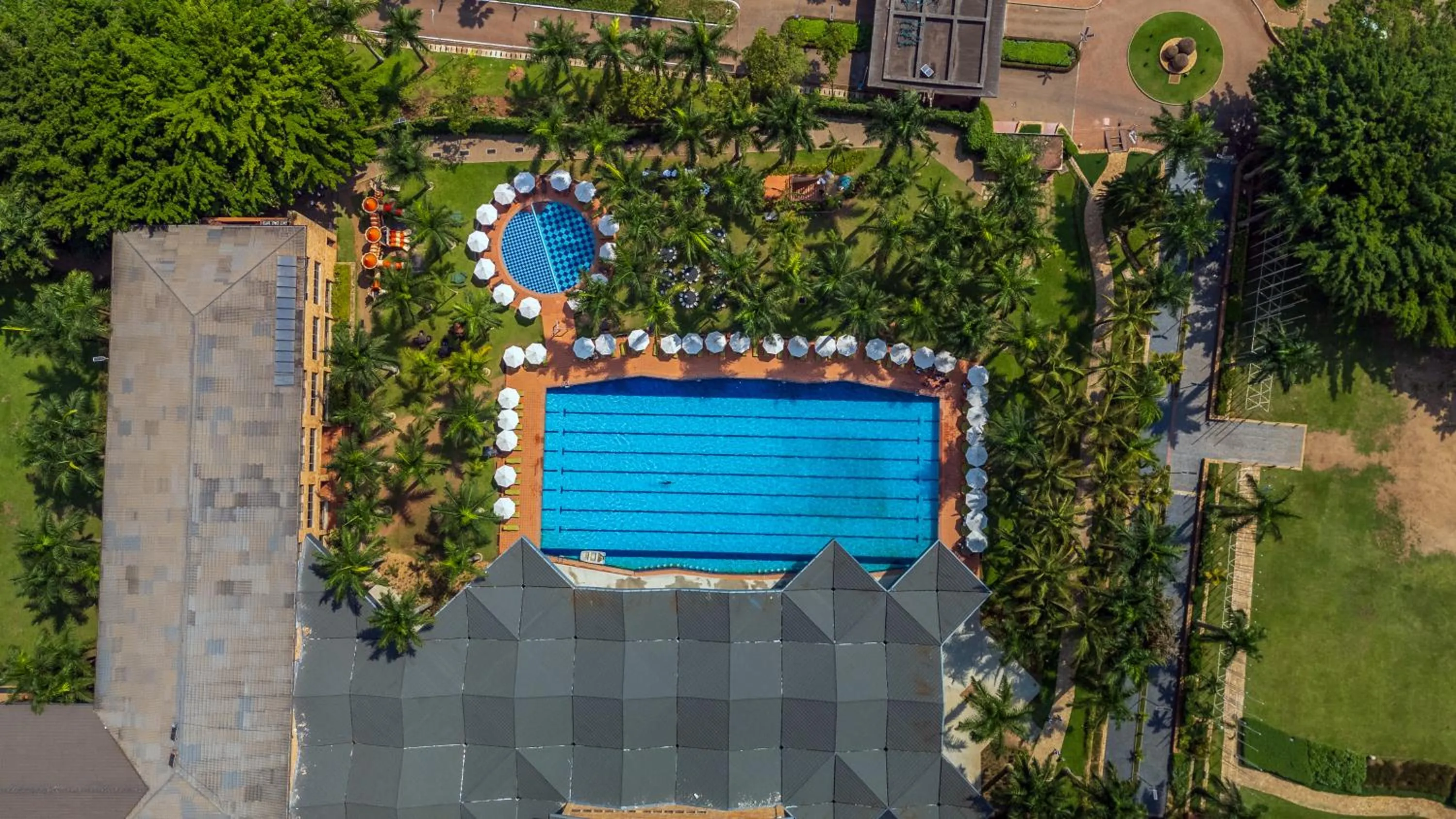 Bird's eye view in Speke Resort and Conference Center