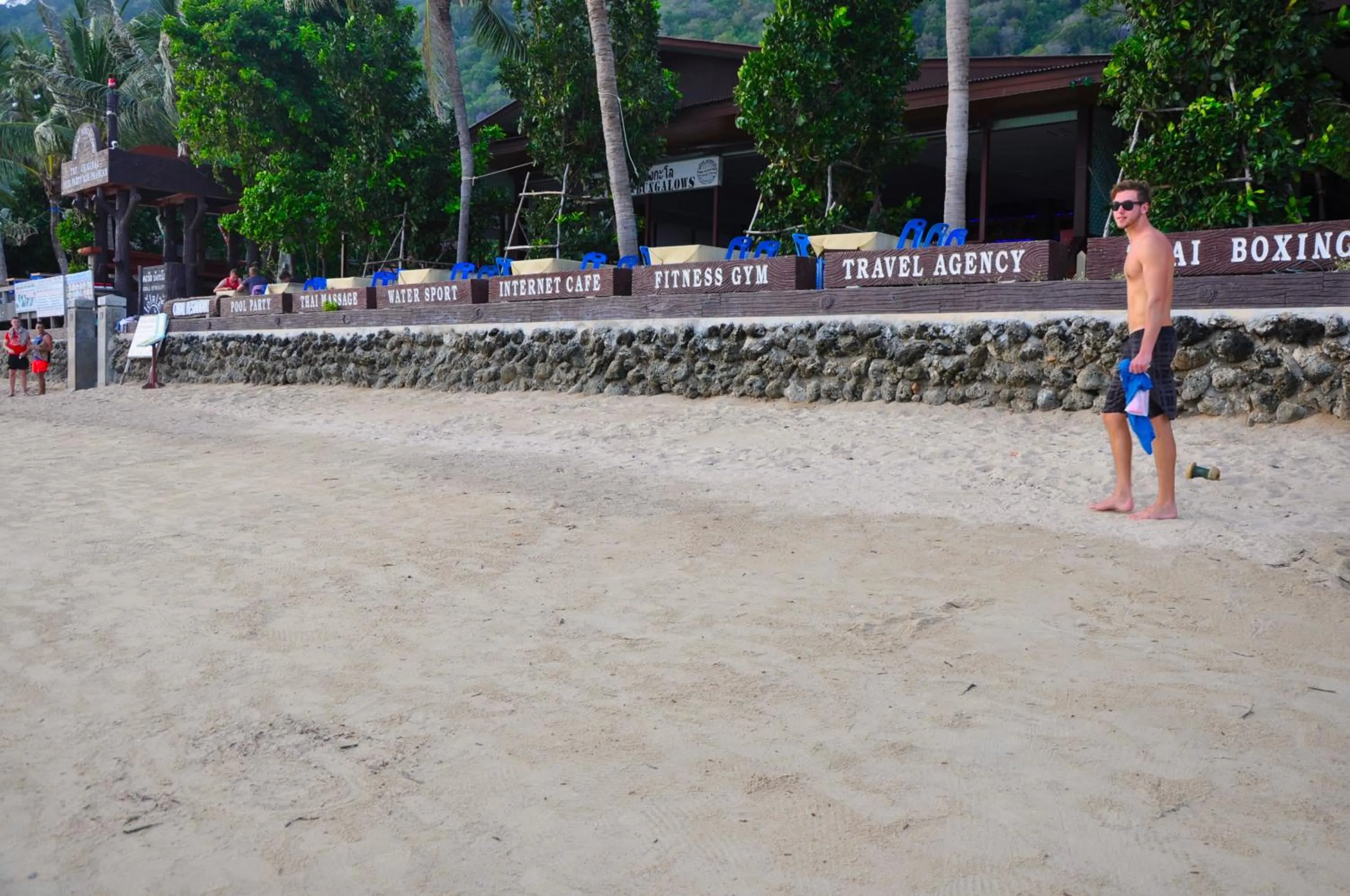 Beach in Coral Bungalows