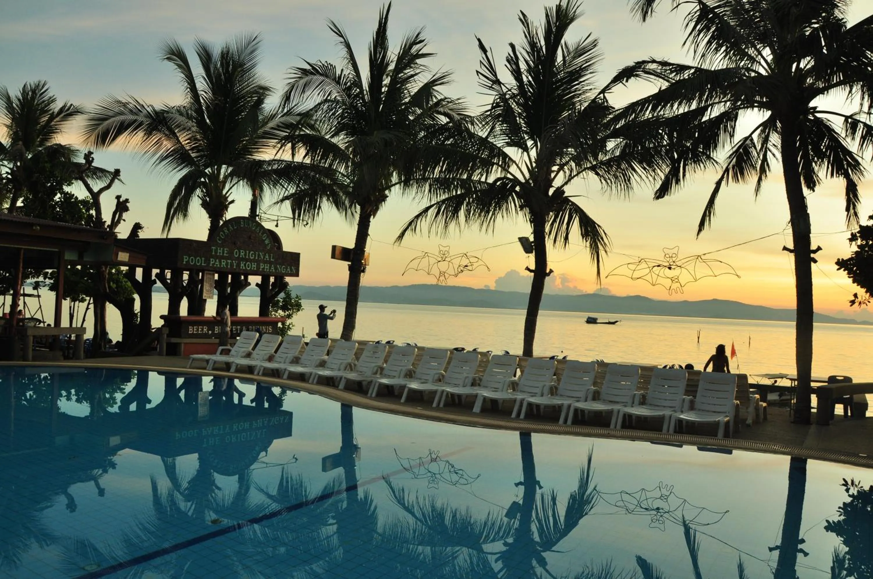 Beach in Coral Bungalows