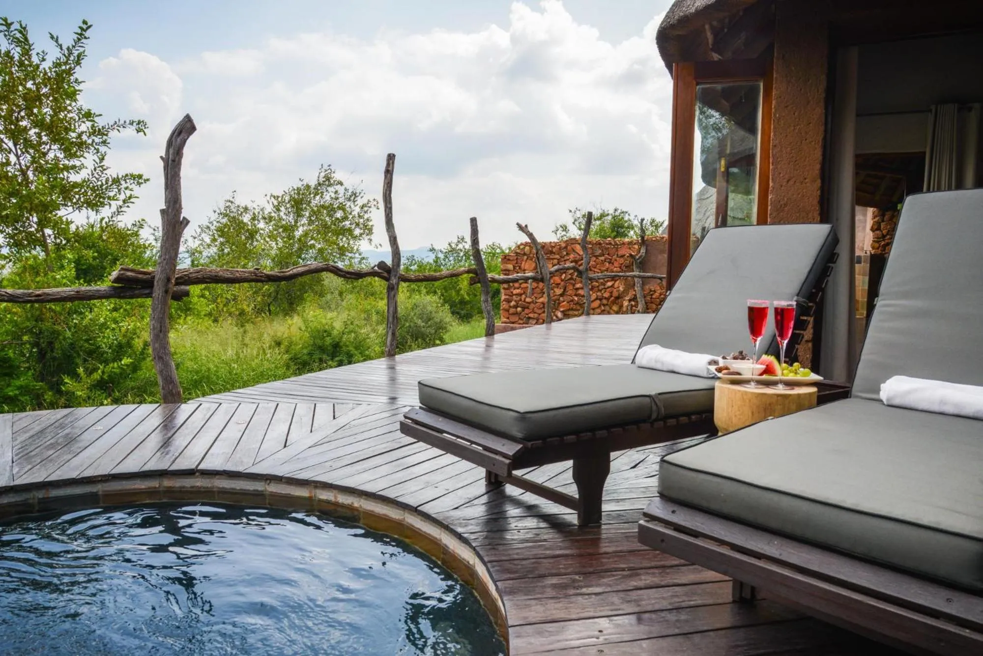 Balcony/Terrace in Madikwe Safari Lodge
