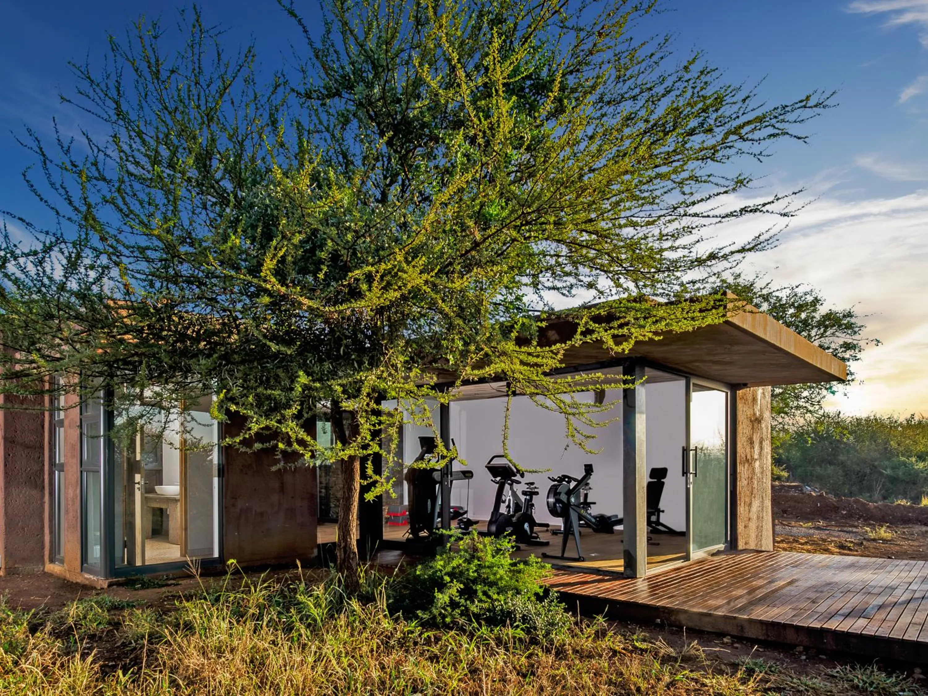 Fitness centre/facilities in Madikwe Safari Lodge
