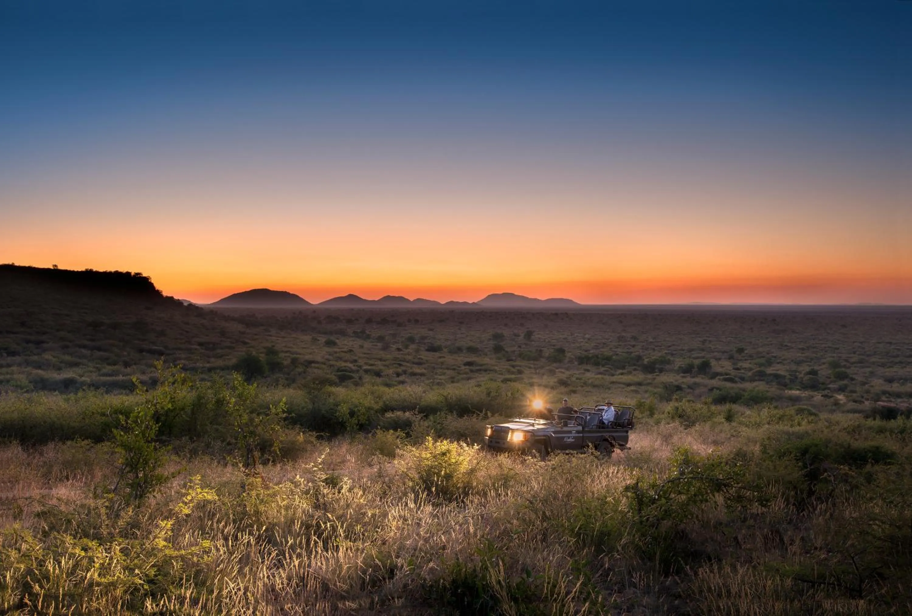 Natural landscape in Madikwe Safari Lodge
