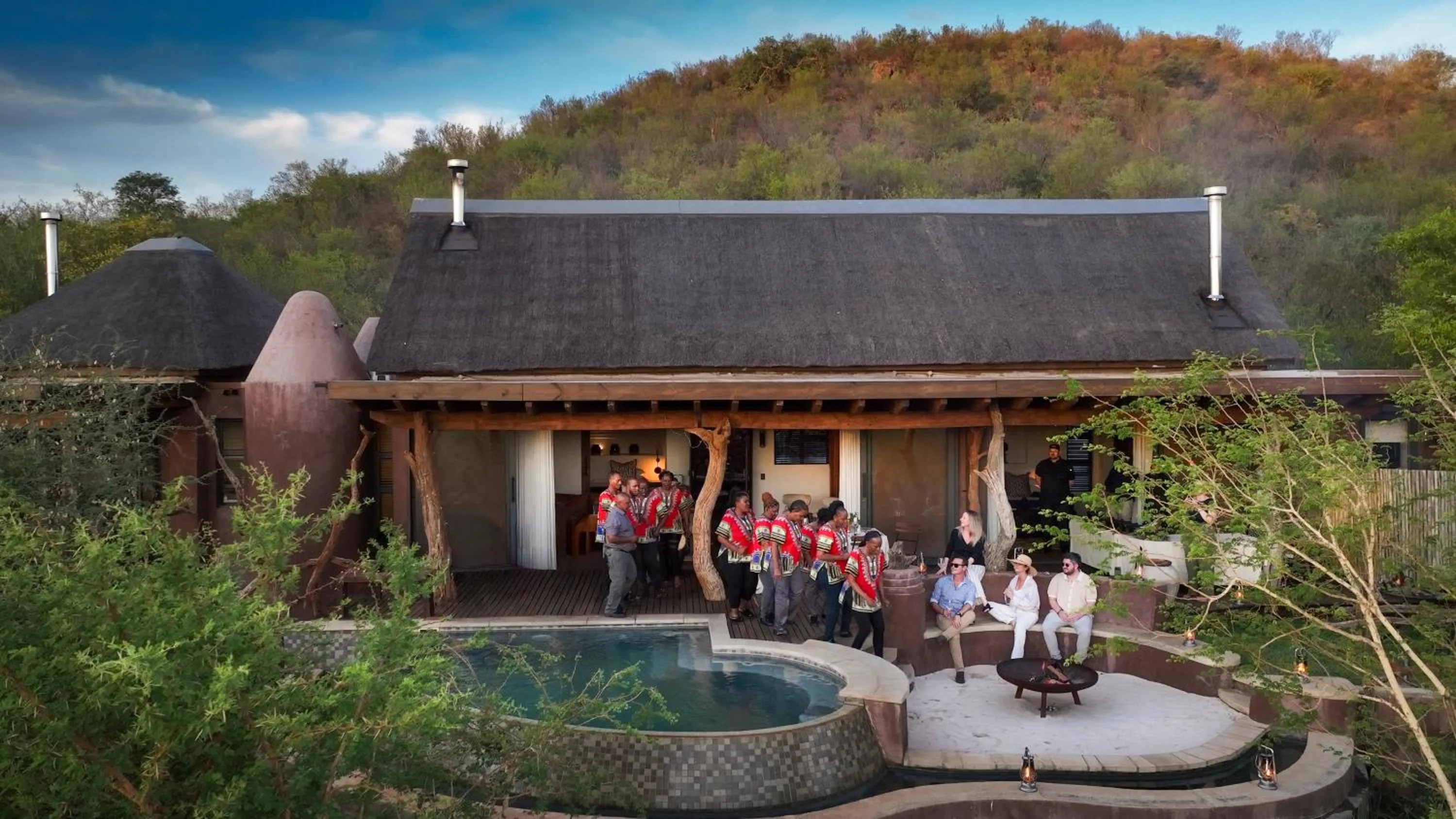 Property building in Madikwe Safari Lodge