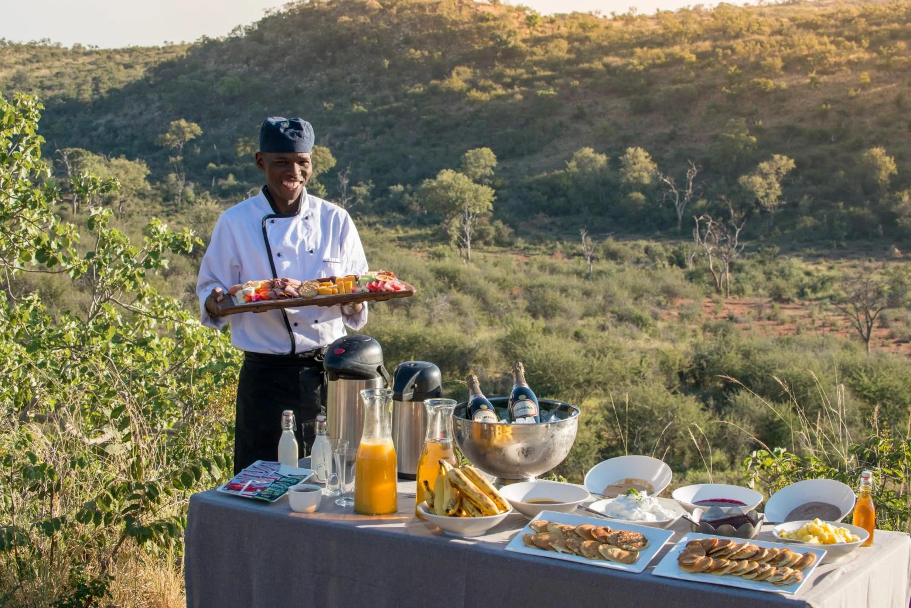 Restaurant/places to eat in Madikwe Safari Lodge