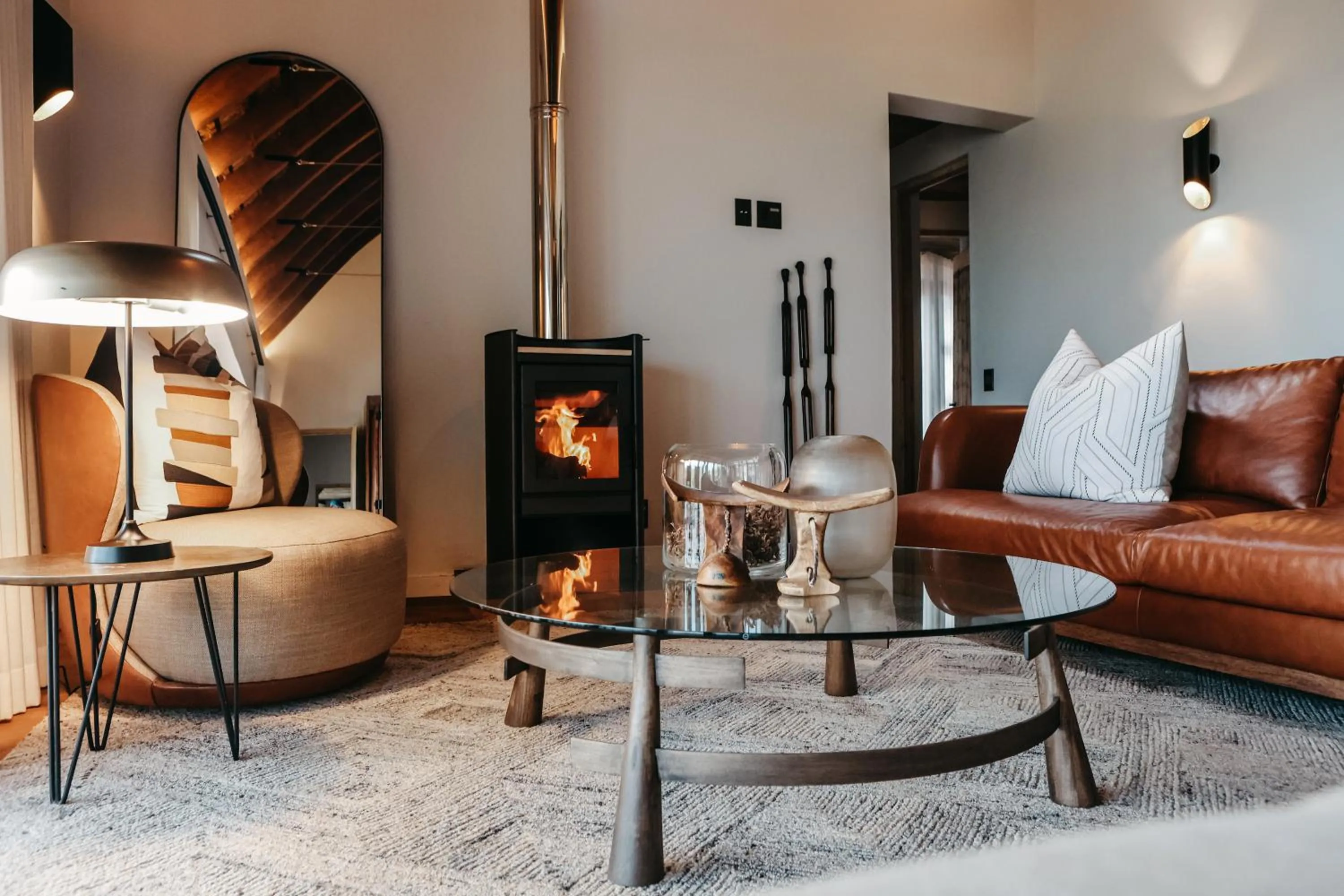 Living room in Madikwe Safari Lodge