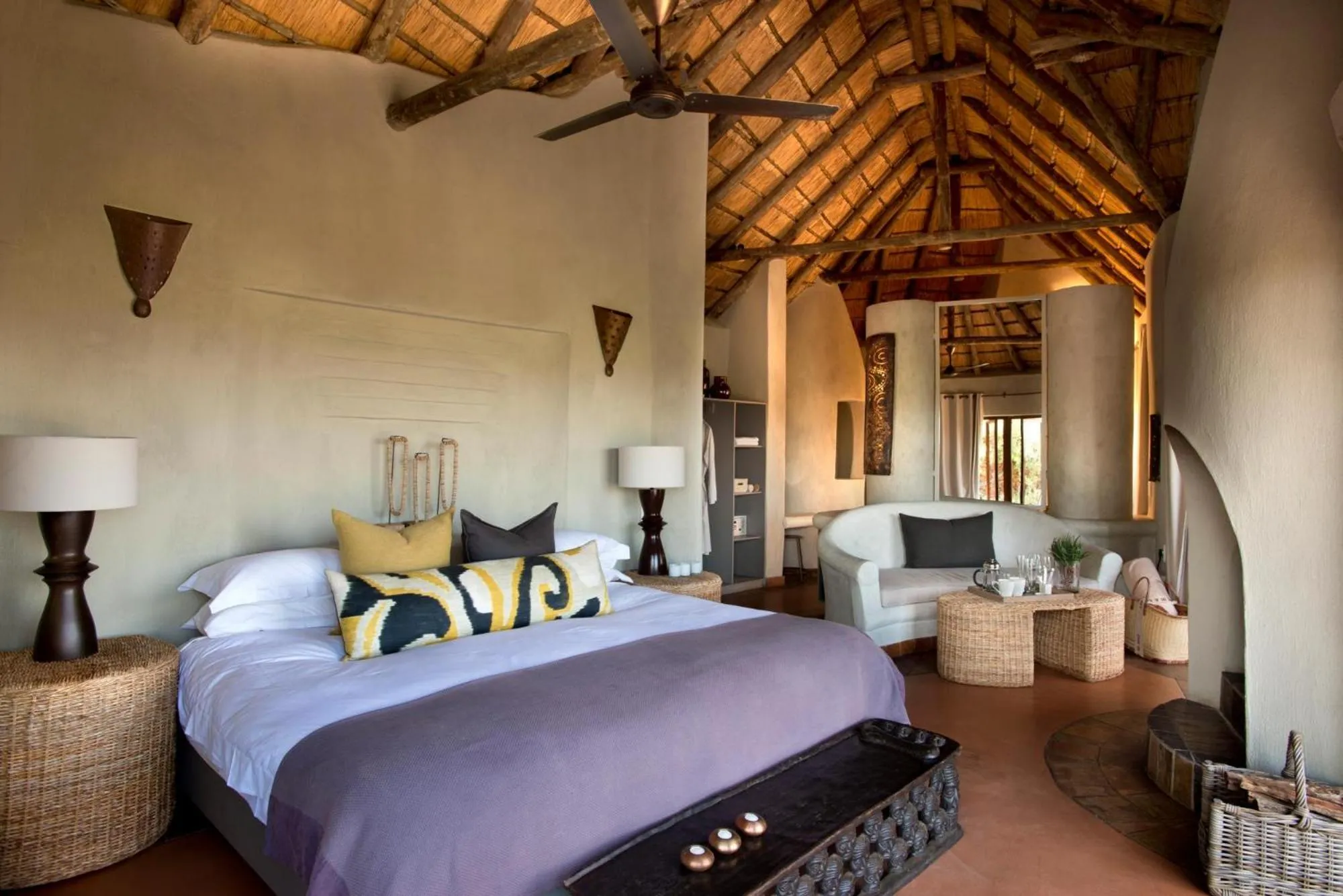 Photo of the whole room, Bed in Madikwe Safari Lodge