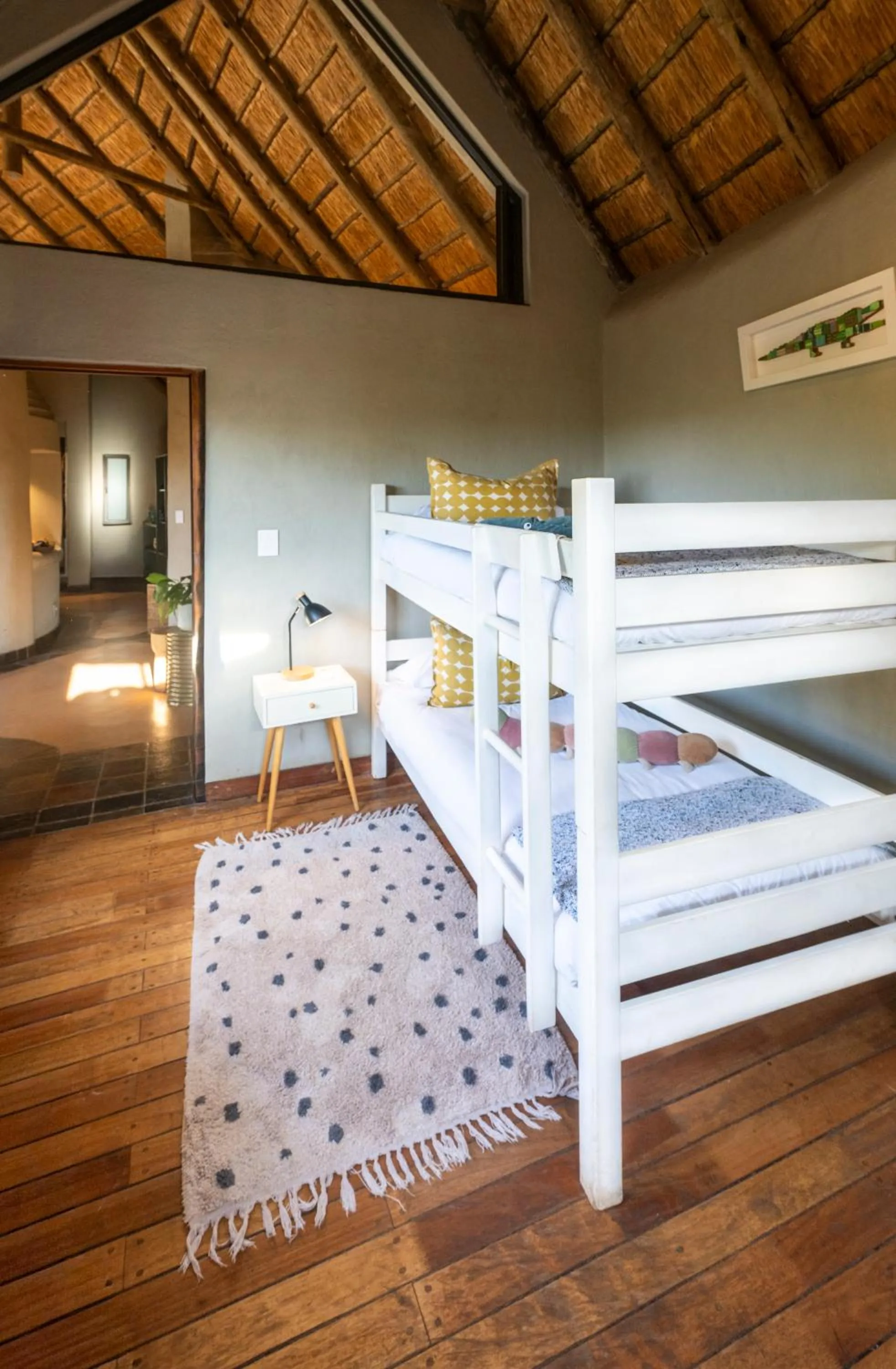 Bed in Madikwe Safari Lodge