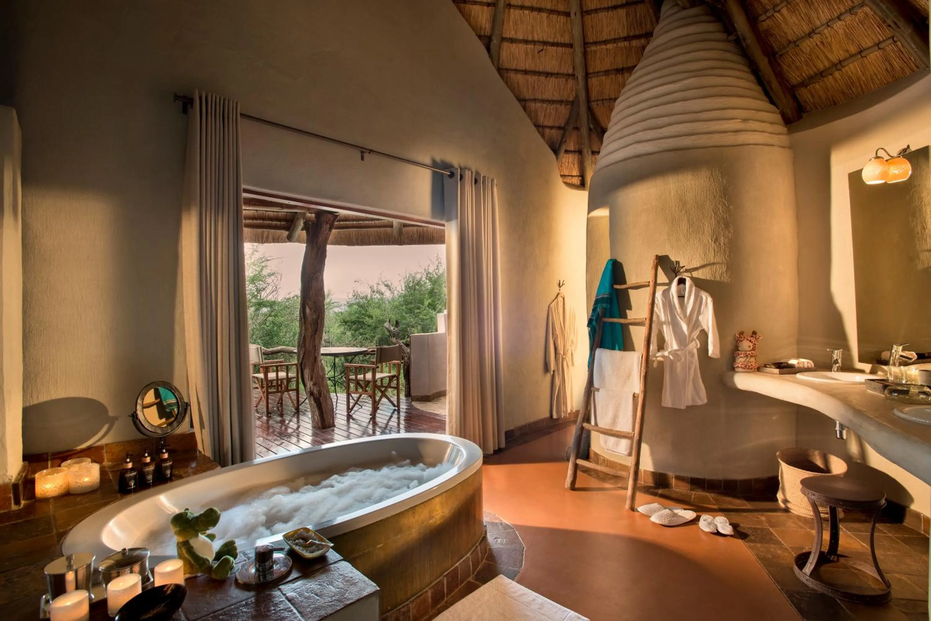 Bathroom in Madikwe Safari Lodge