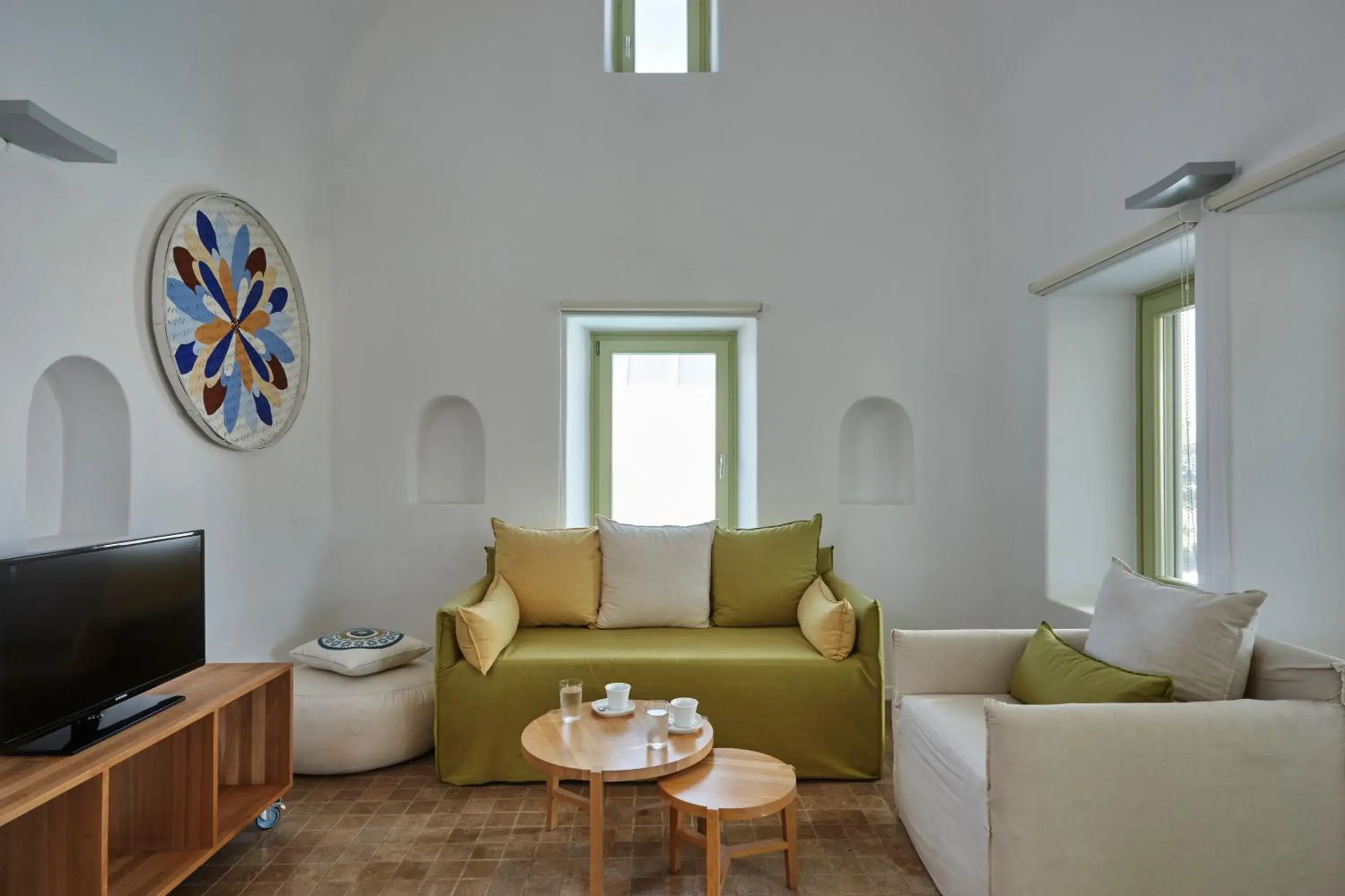 Living room in Villa Agrikoia Living room in Villa Agrikoia