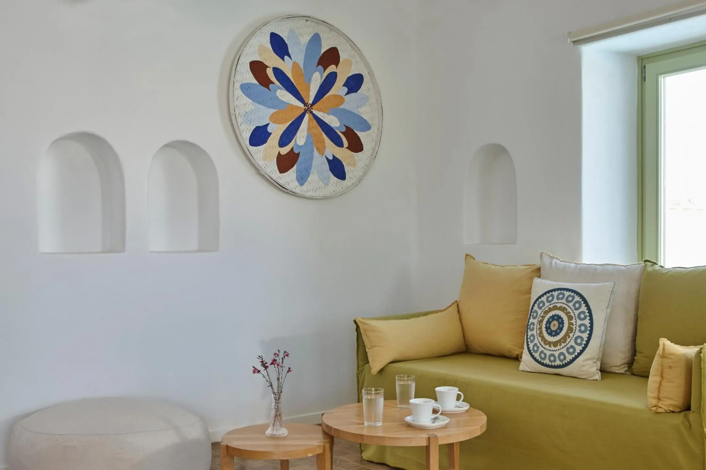 Living room in Villa Agrikoia Living room in Villa Agrikoia