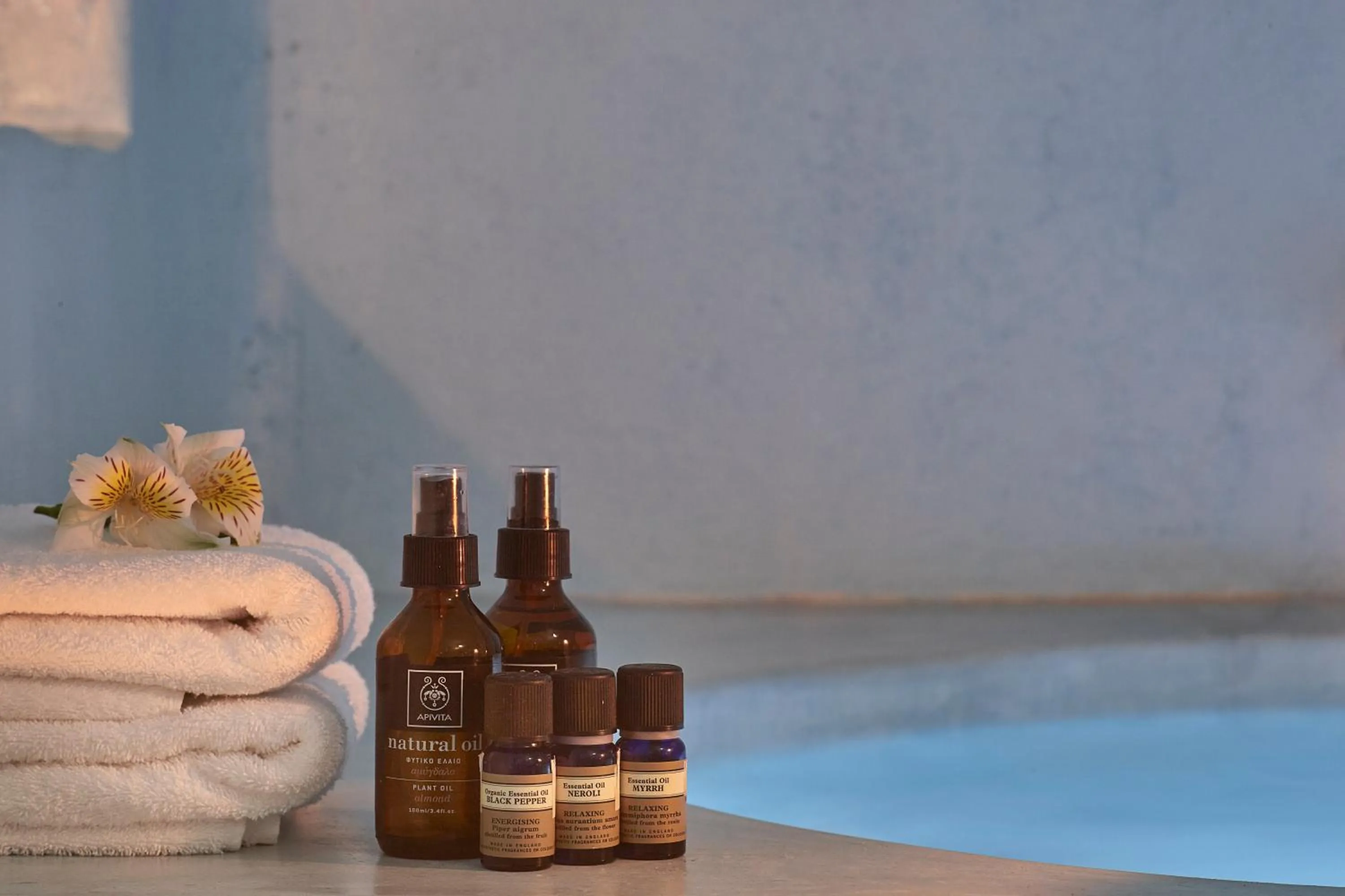 Shower in Villa Agrikoia