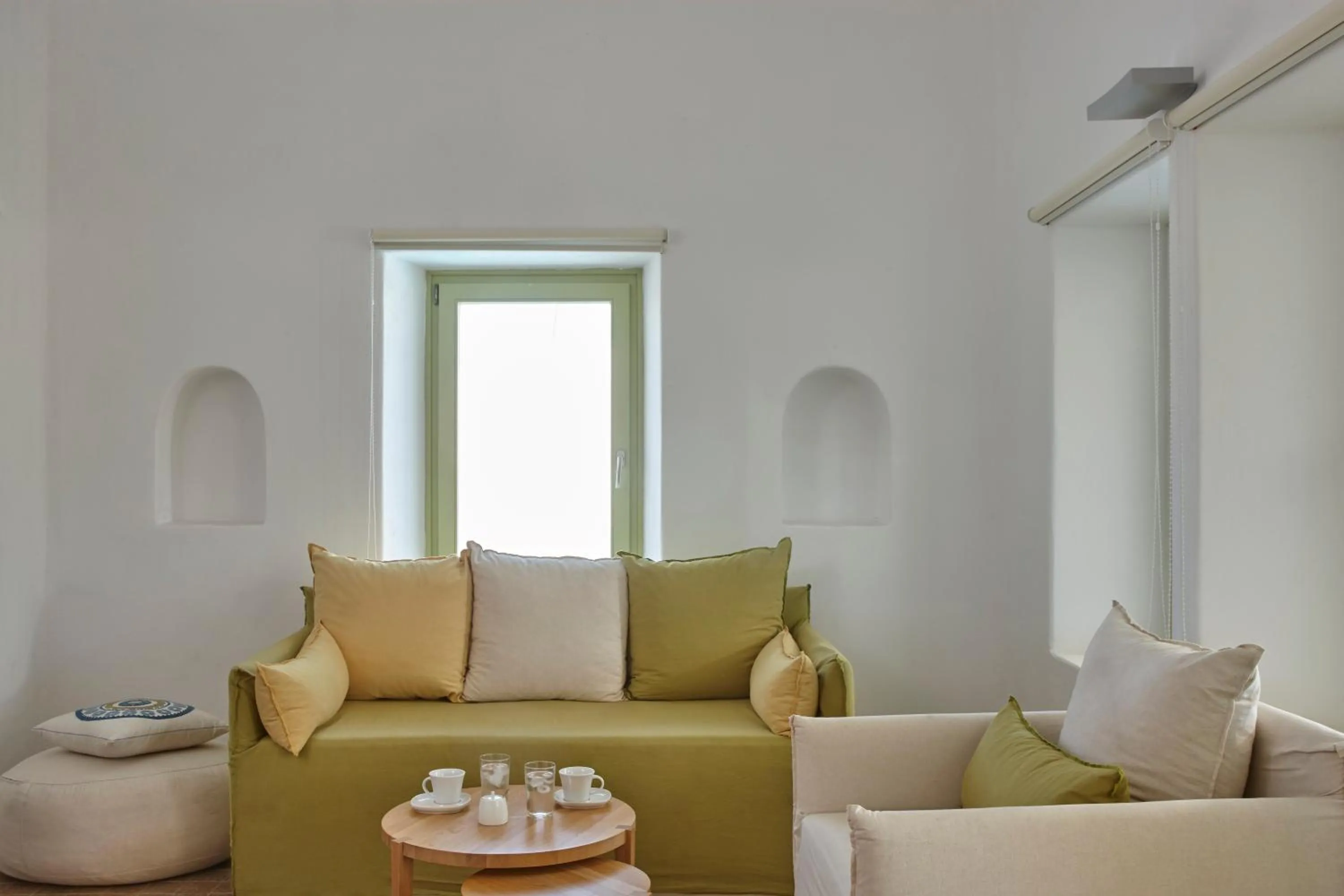 Living room in Villa Agrikoia