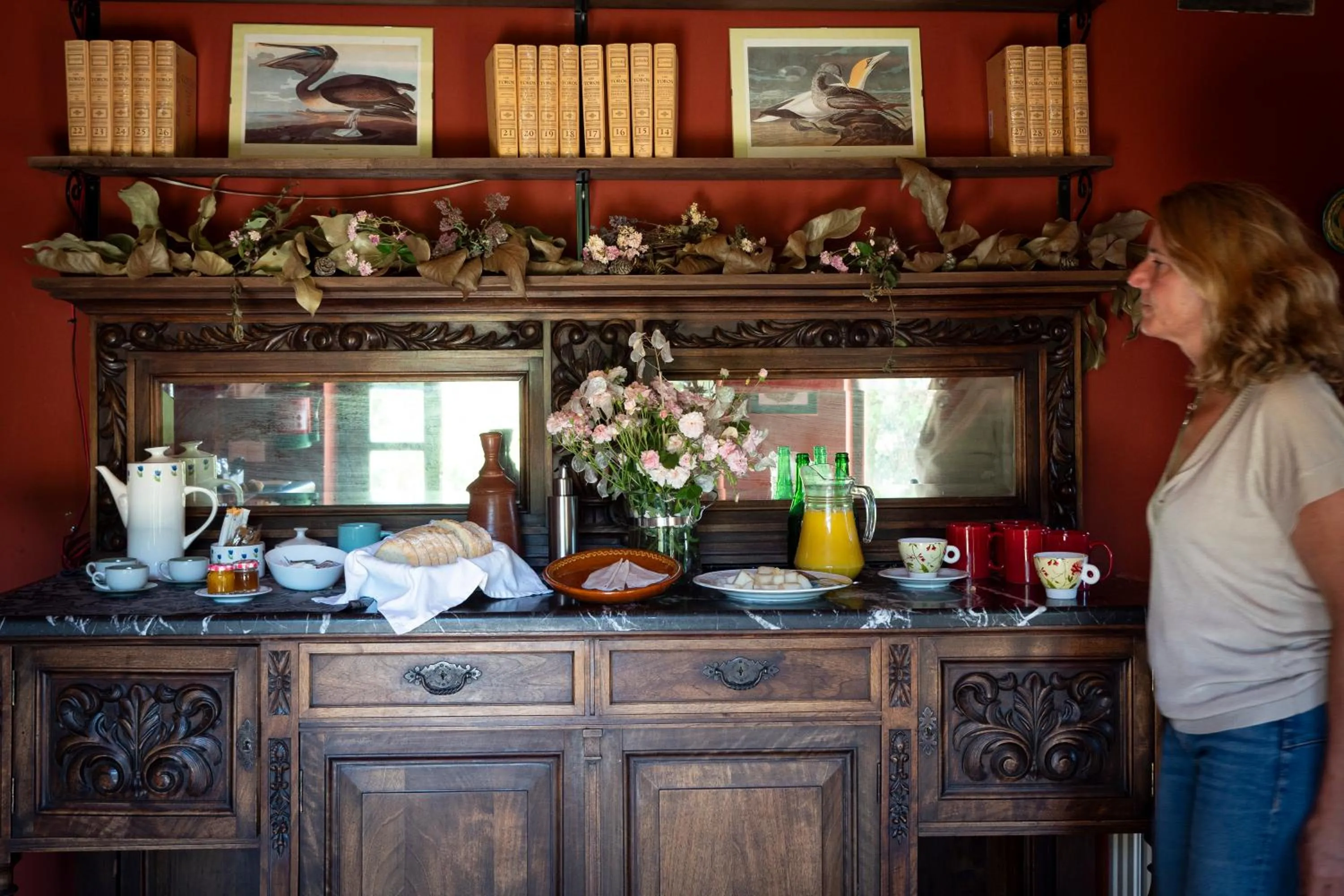 Dining area in Hotel rural El Jardin del Conde