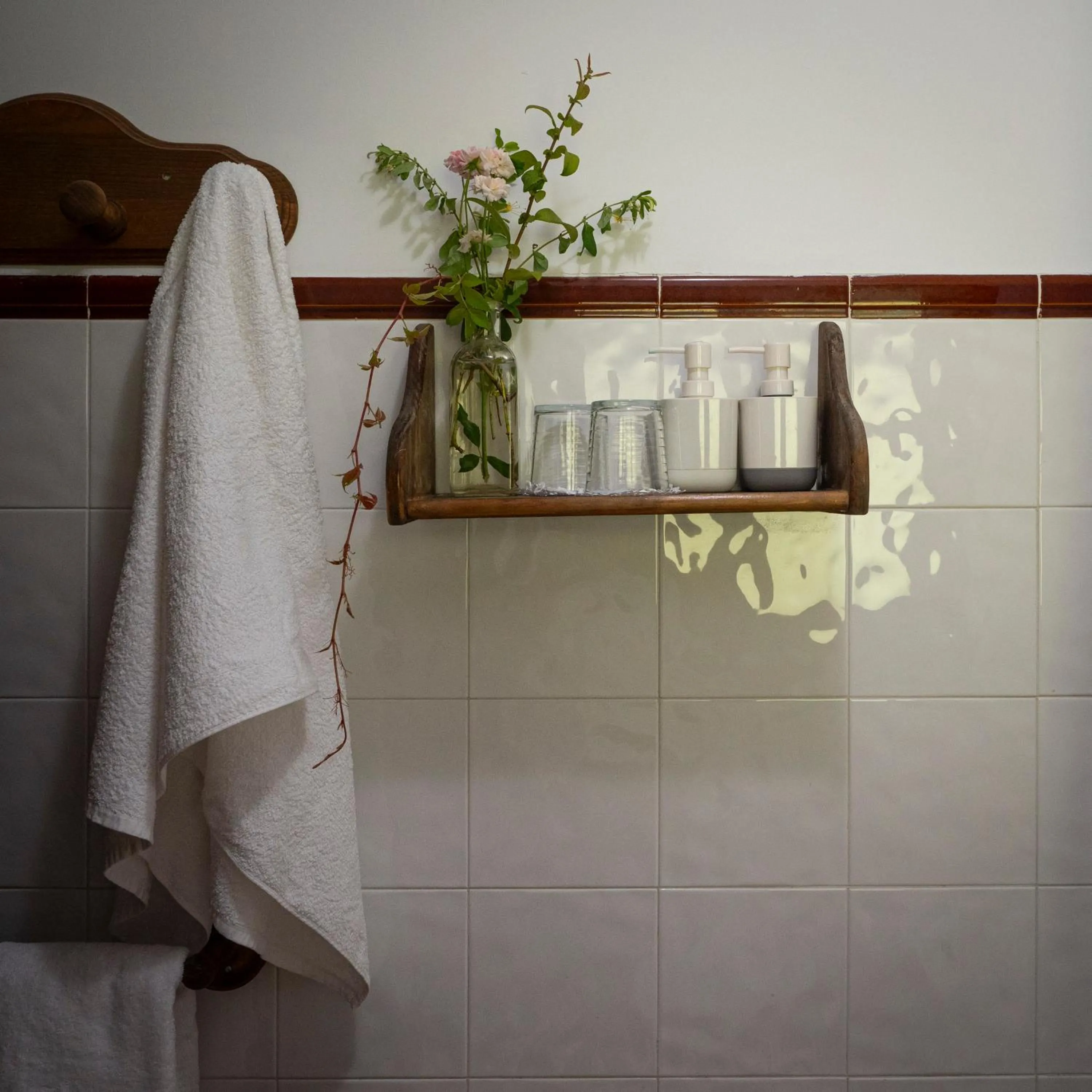 Bathroom in Hotel rural El Jardin del Conde
