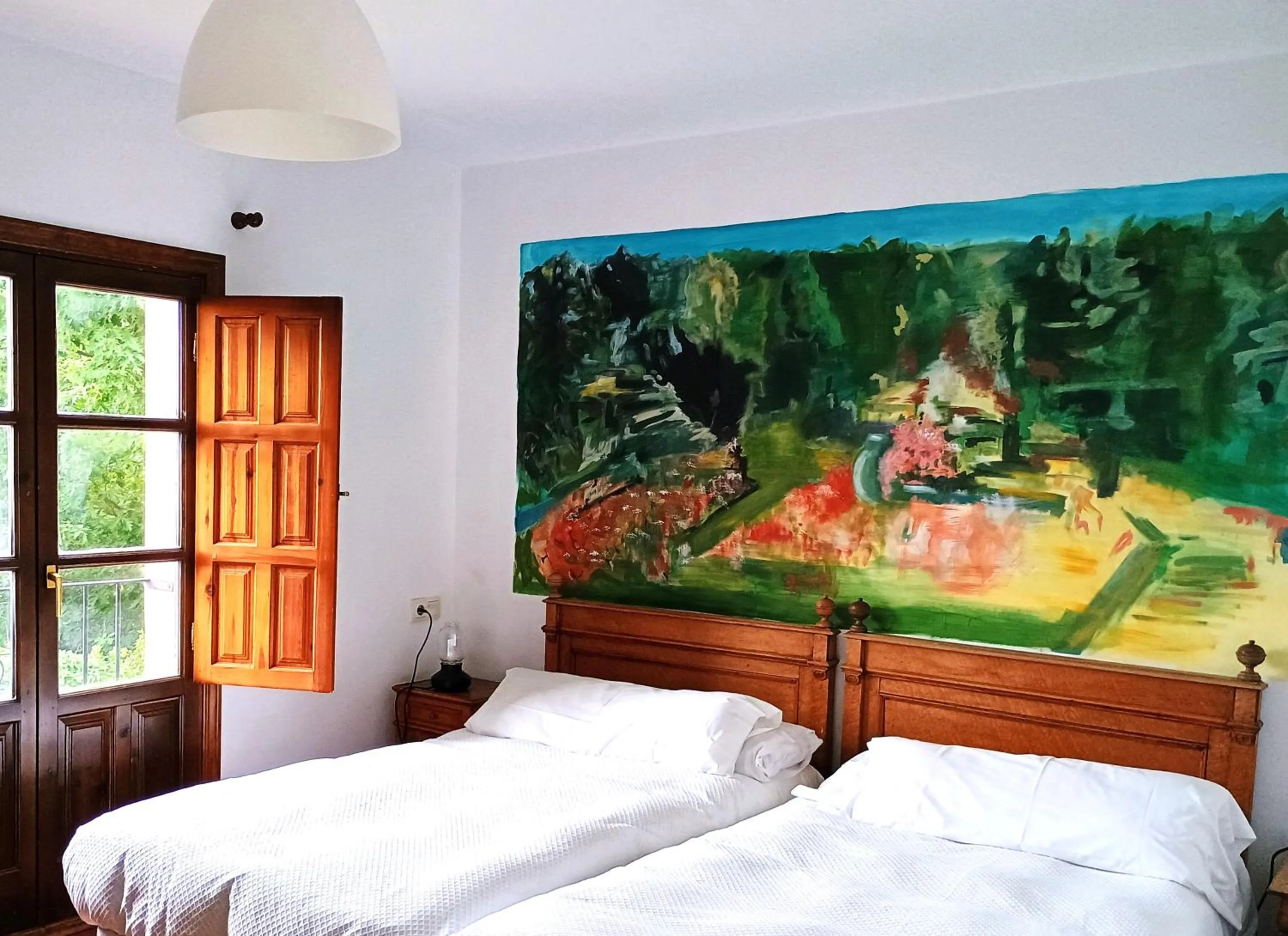 Photo of the whole room, Bed in Hotel rural El Jardin del Conde