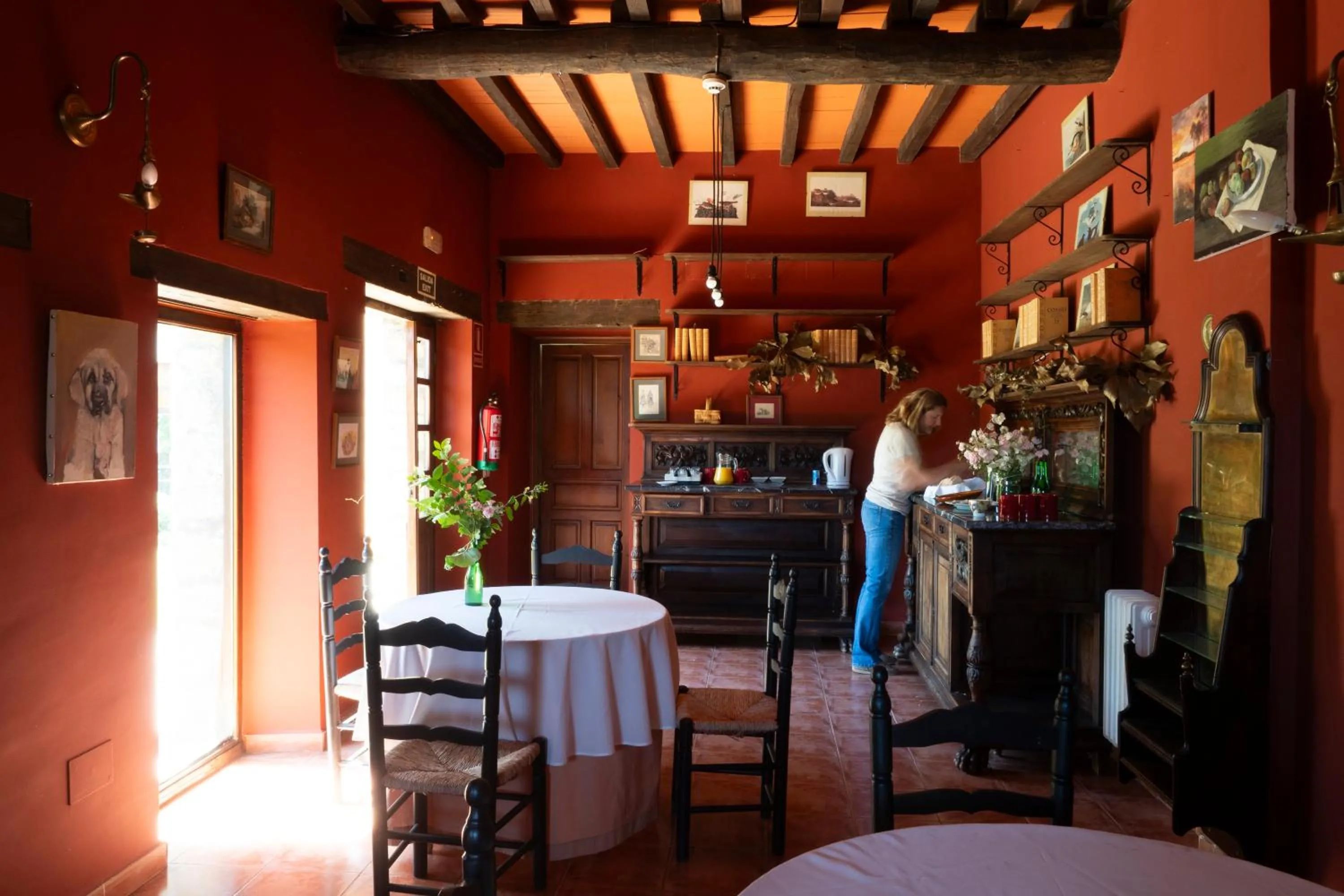 Restaurant/places to eat in Hotel rural El Jardin del Conde