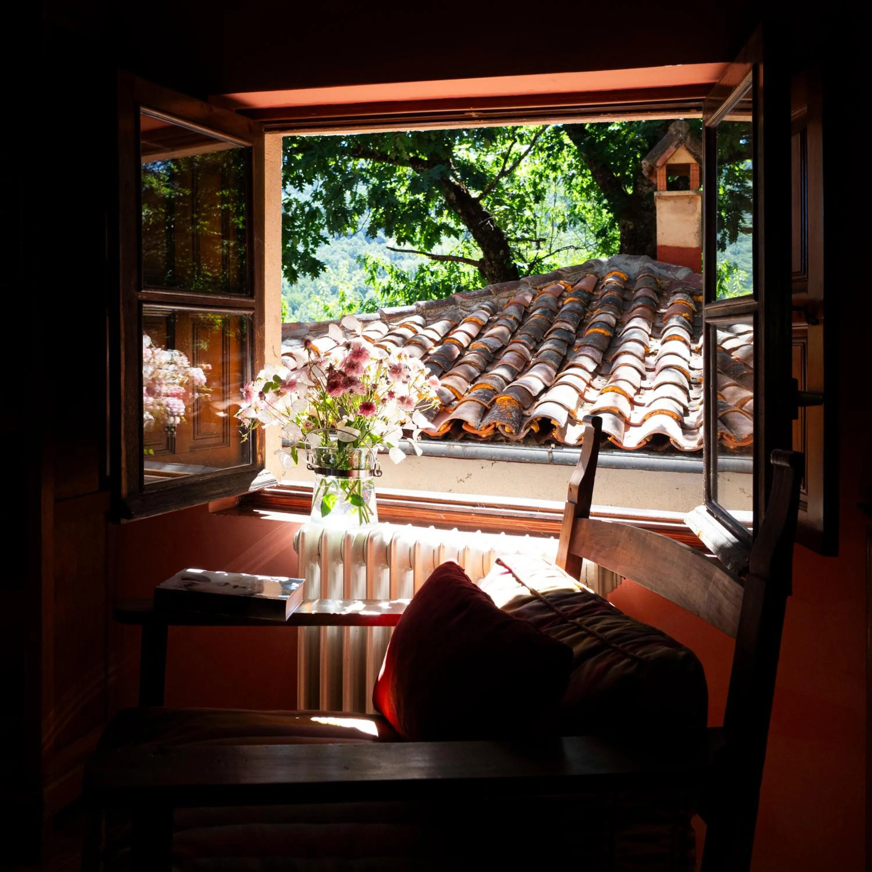 View (from property/room) in Hotel rural El Jardin del Conde