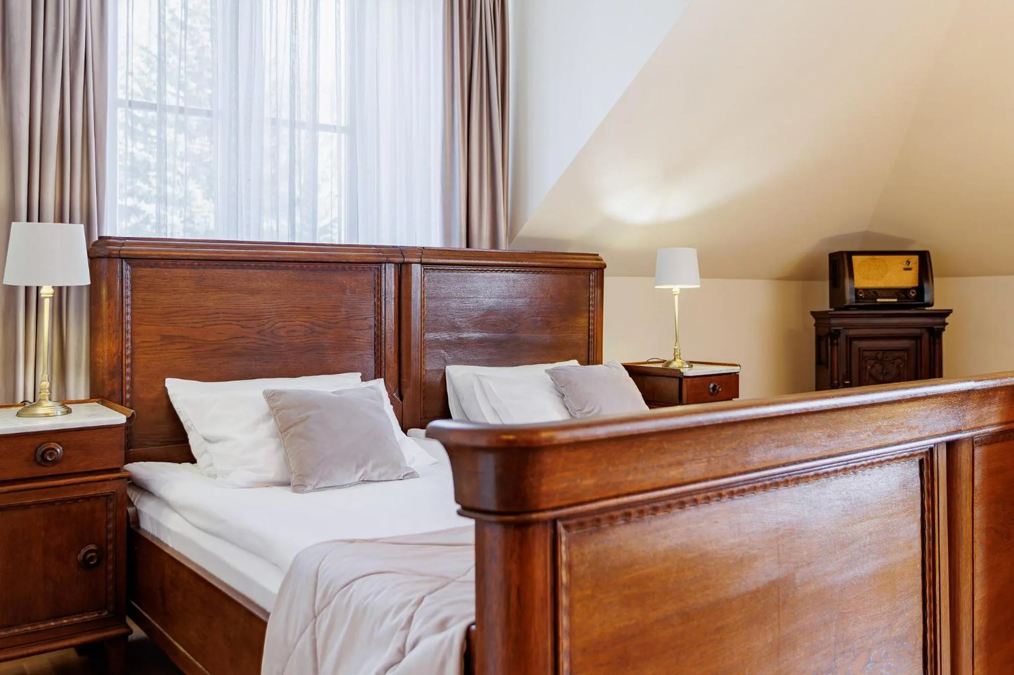 Bed in Dwór Prezydencki Boutique Hotel & SPA