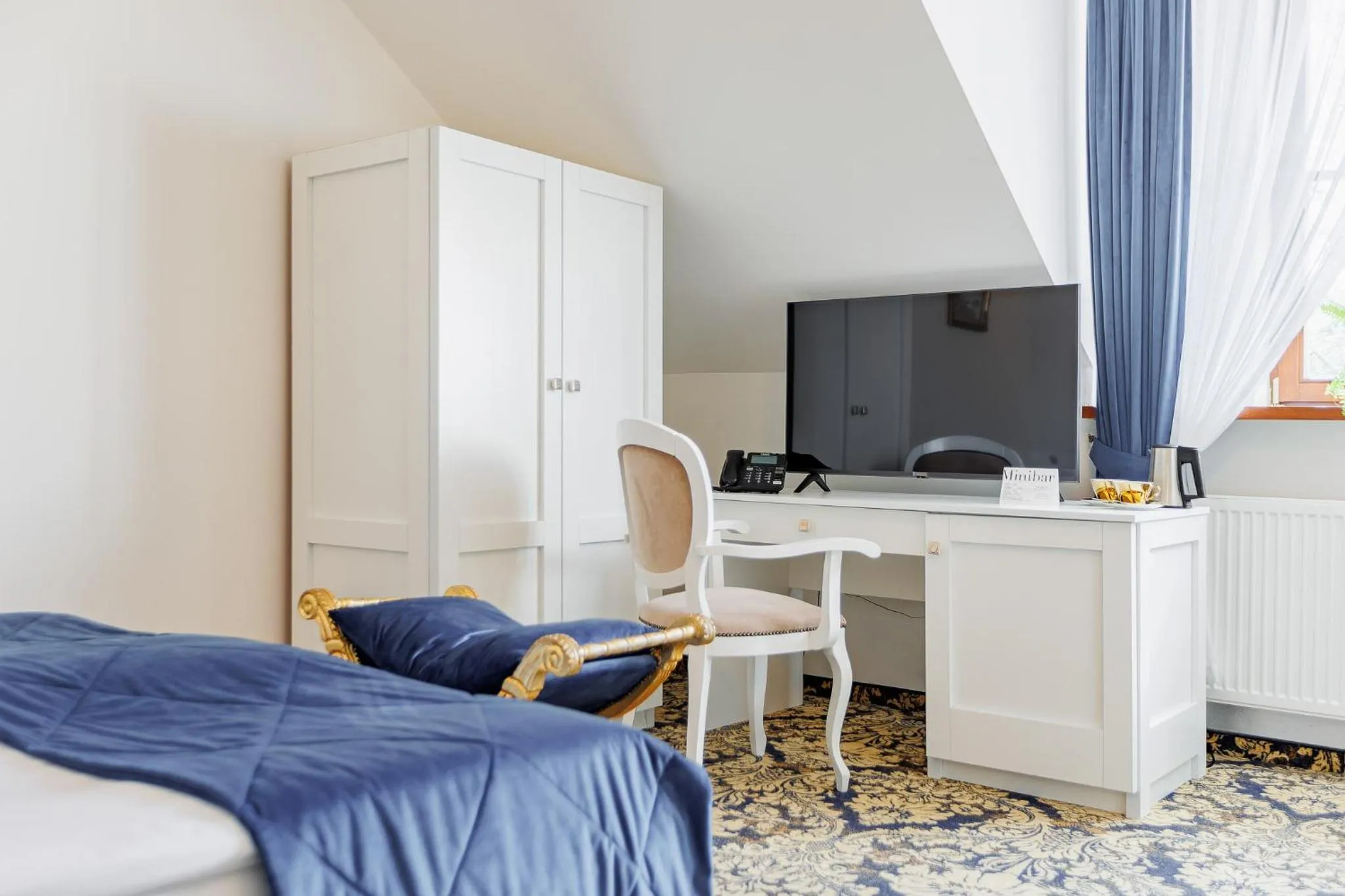 Bed in Dwór Prezydencki Boutique Hotel & SPA